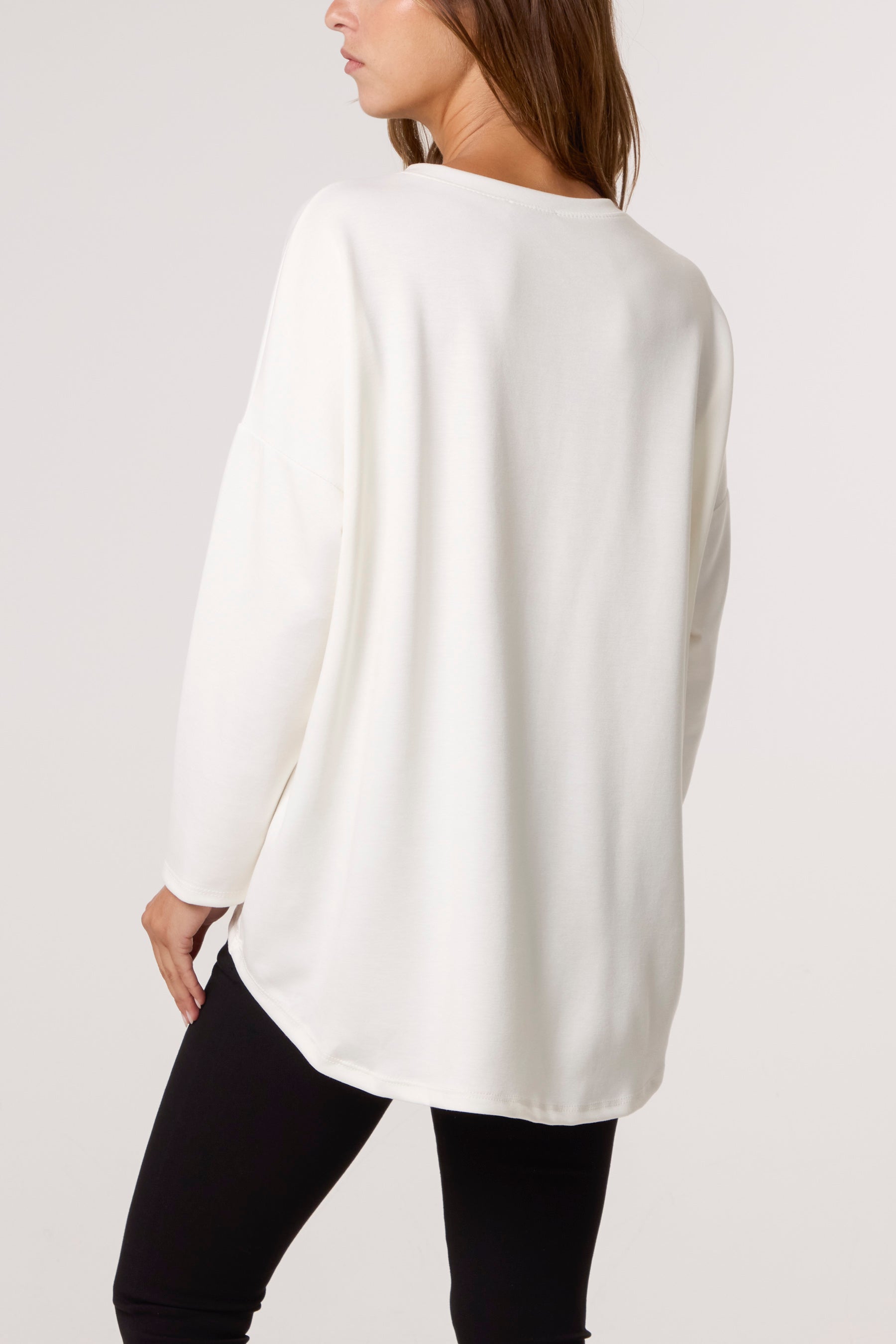 Foil Animal Heart Soft Touch Sweatshirt