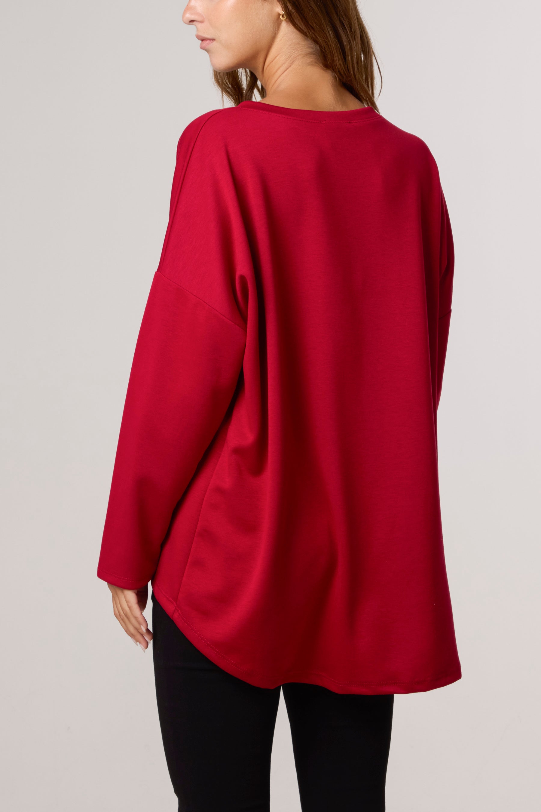 Foil Animal Heart Soft Touch Sweatshirt