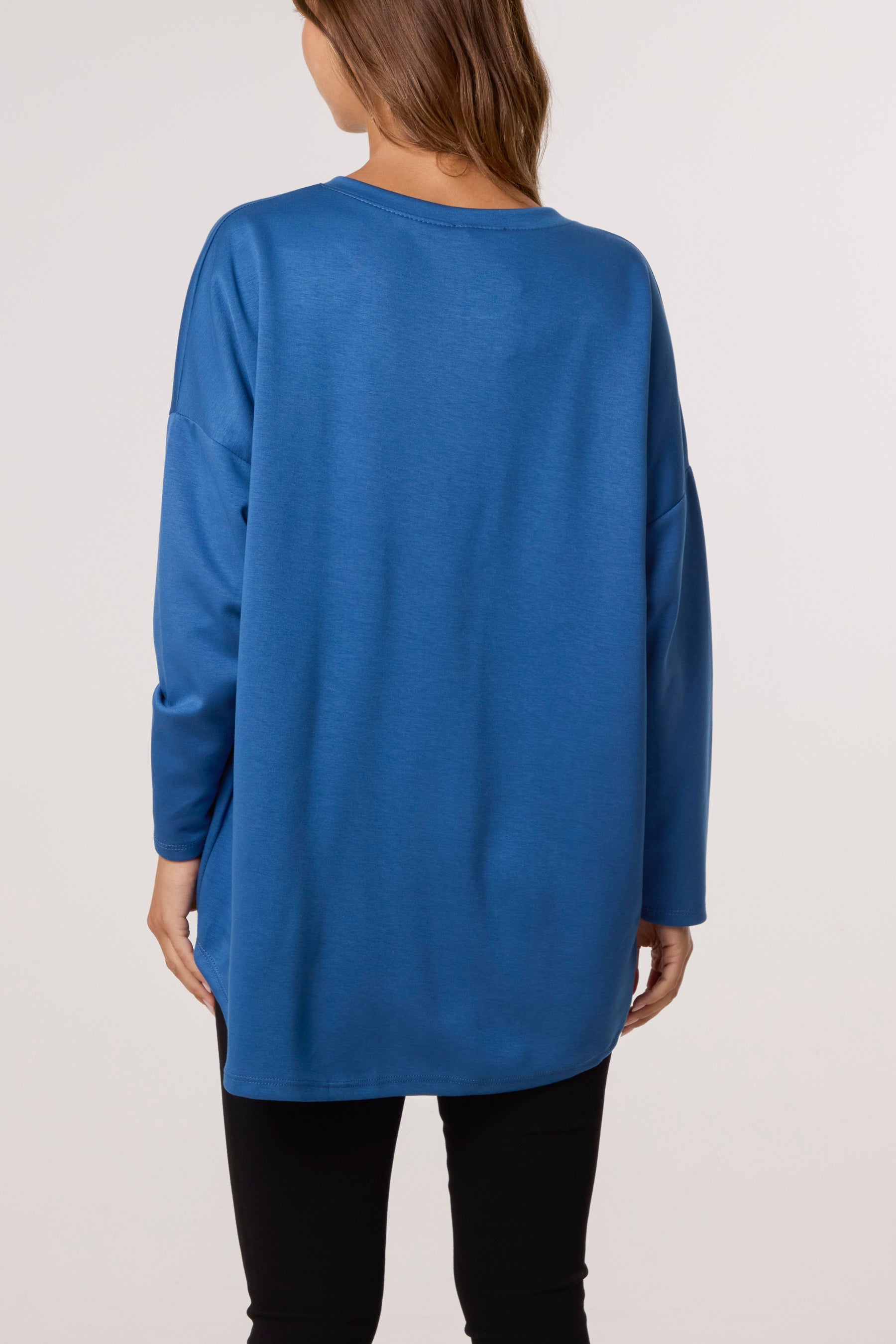 Foil Animal Heart Soft Touch Sweatshirt