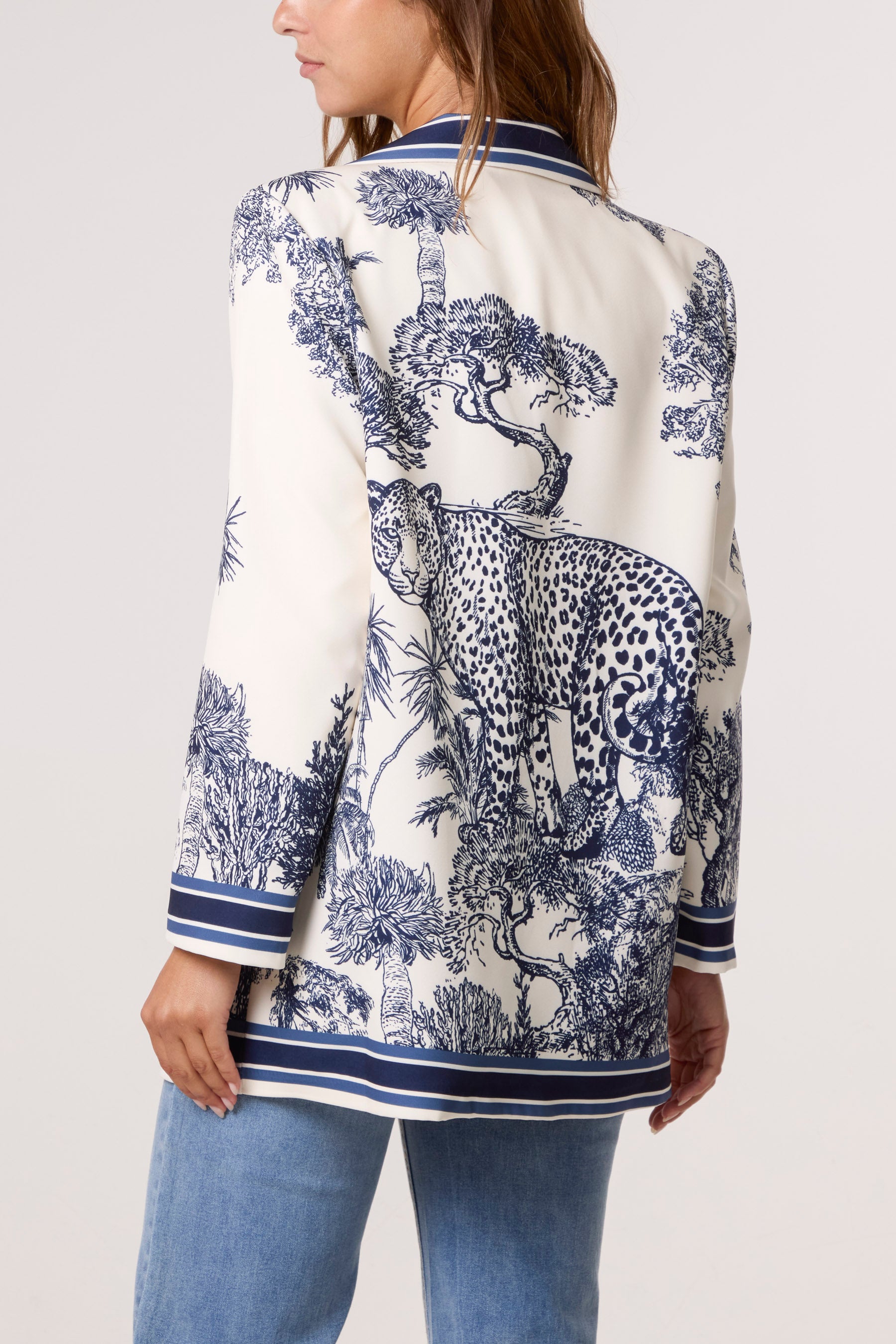 Toile Du Jouy Long Blazer