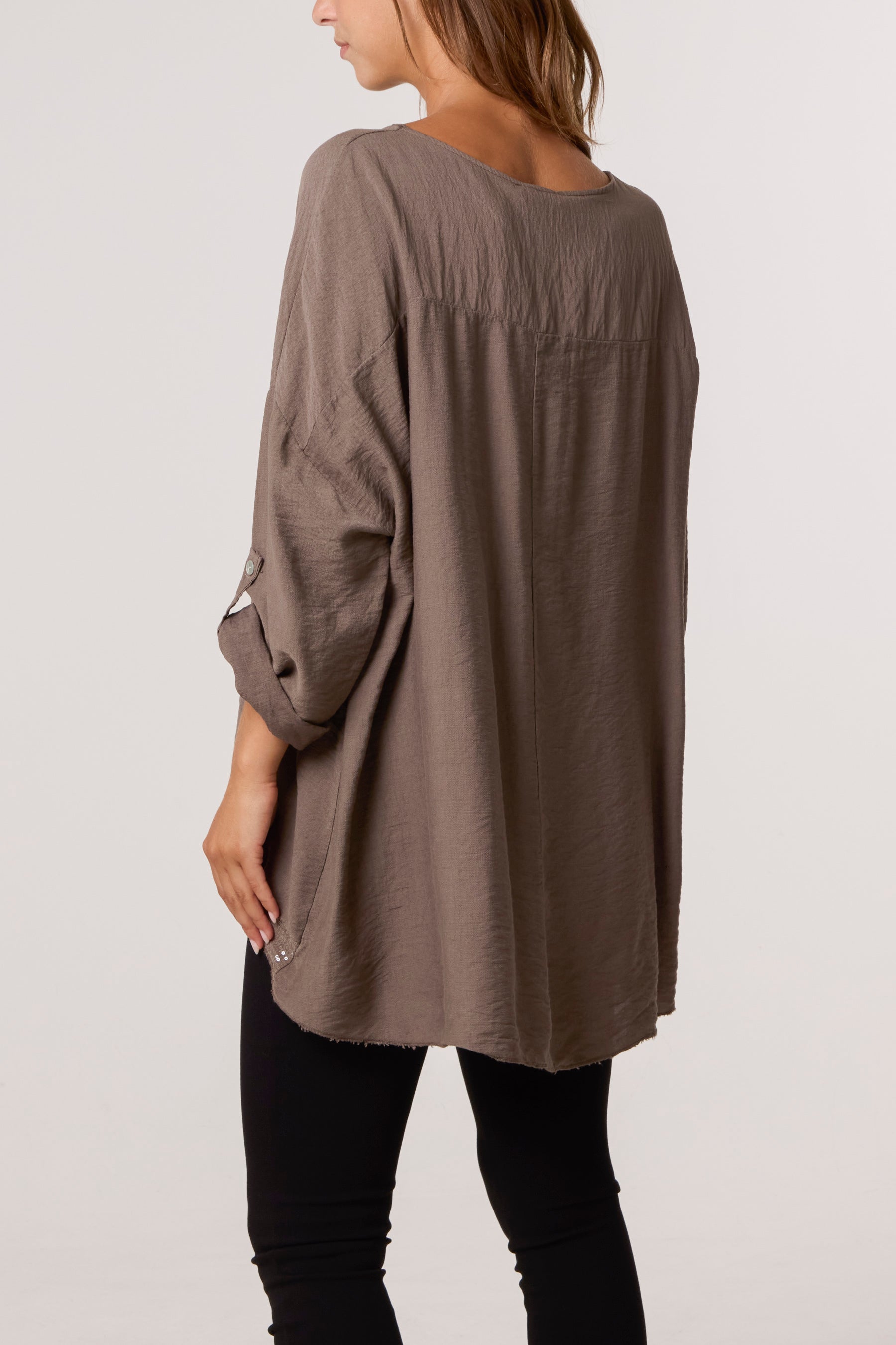 Diamante Animal Bows Long Sleeve Top