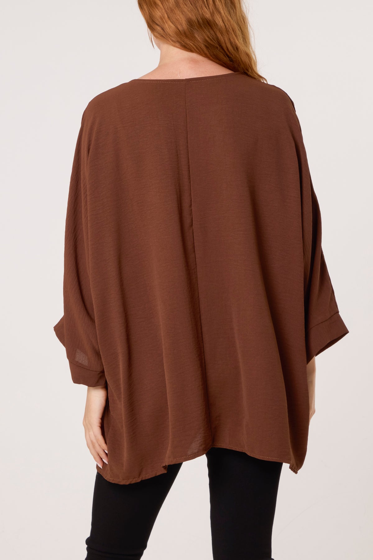 Animal Print Hearts 3/4 Sleeve Top