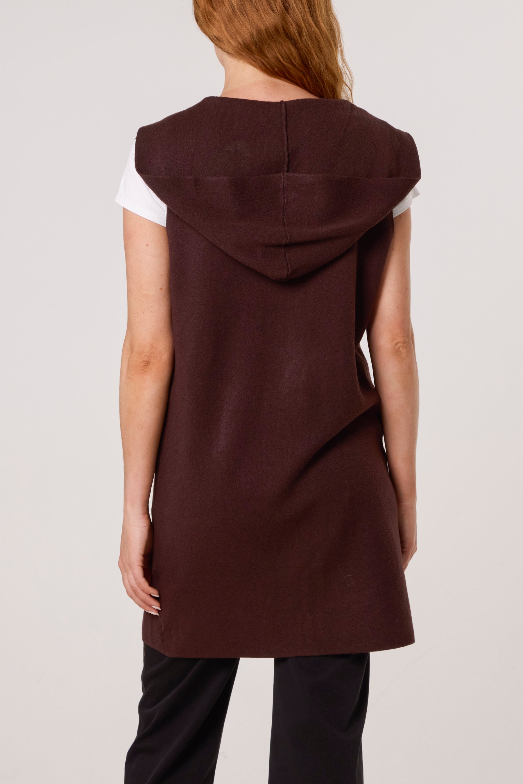 Hooded Gold Broch Waistcoat