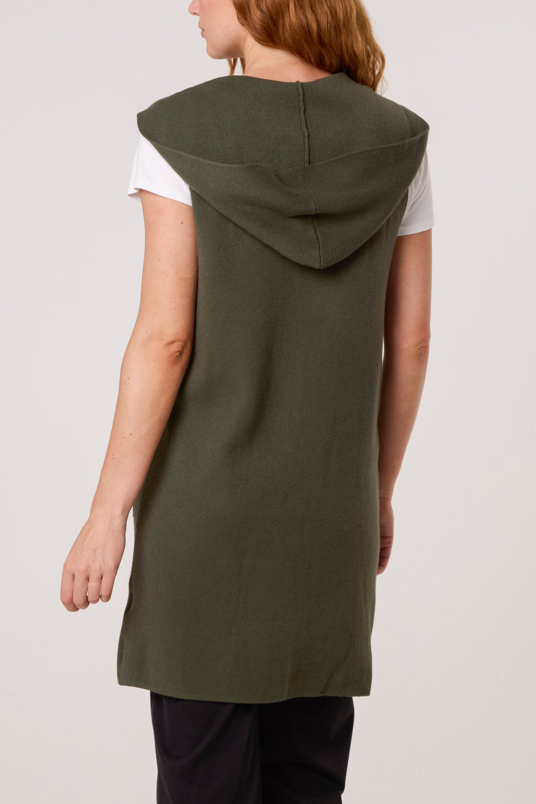 Hooded Gold Broch Waistcoat