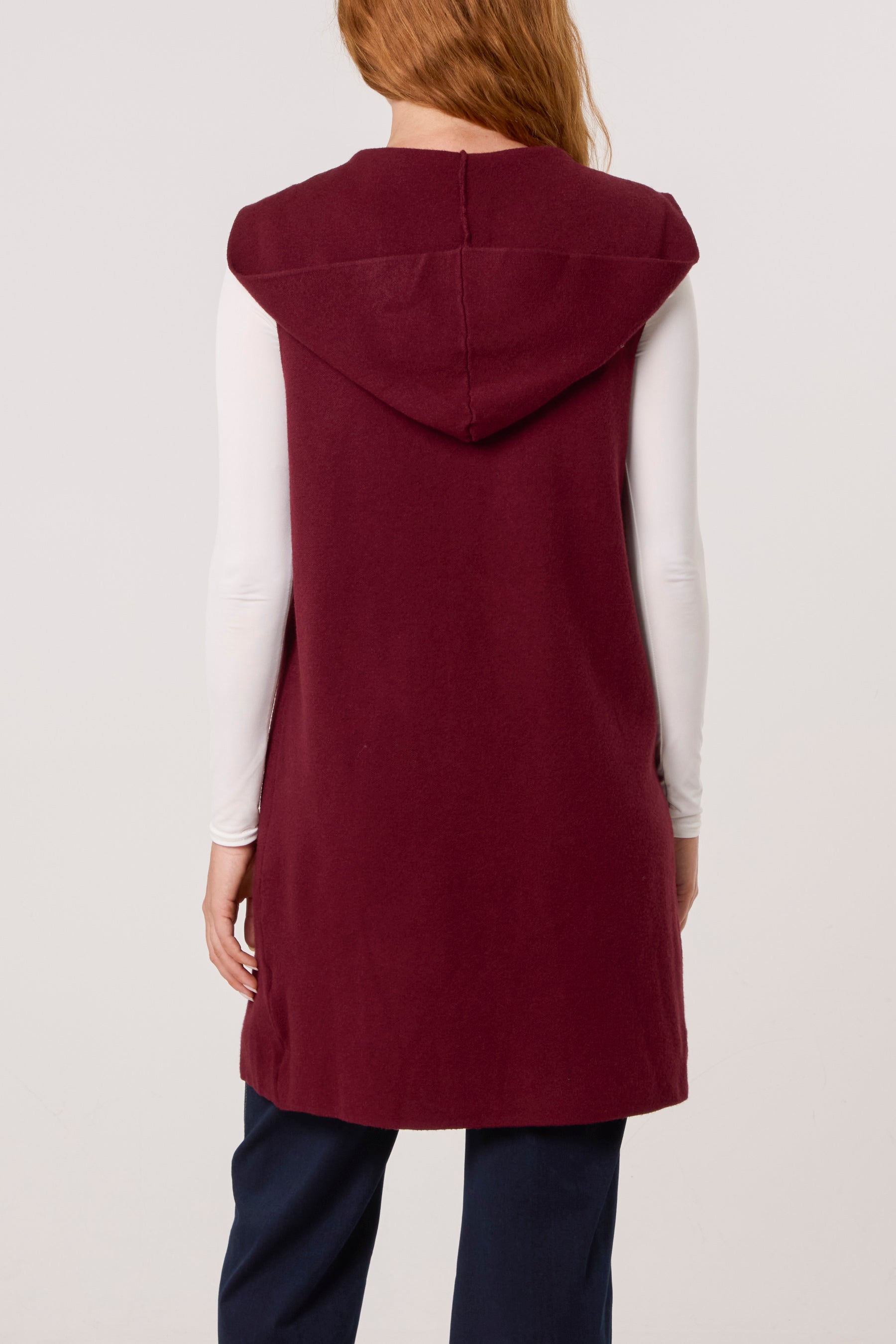 Hooded Gold Broch Waistcoat
