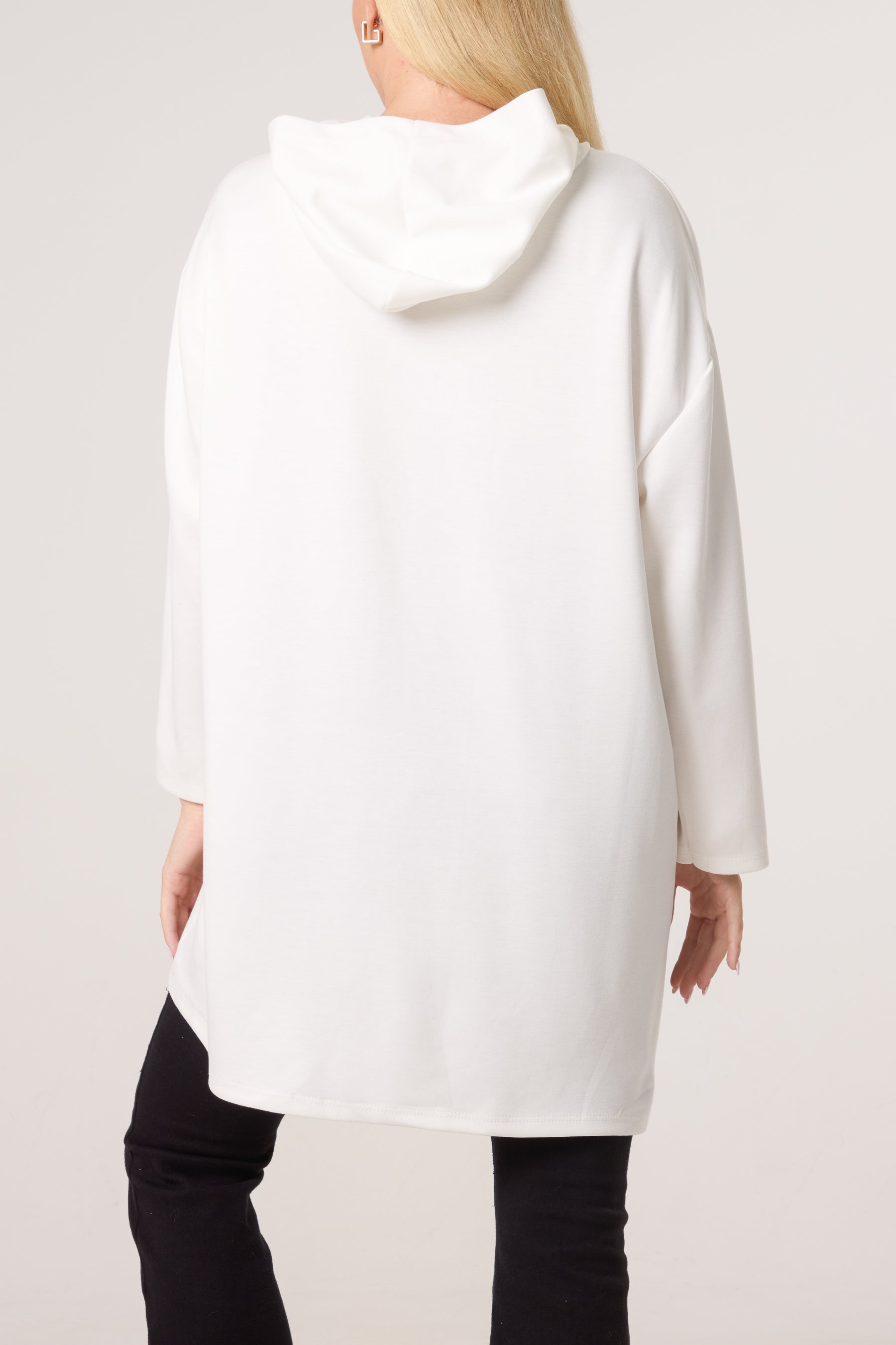 Diamante Trainer Print Hoodie