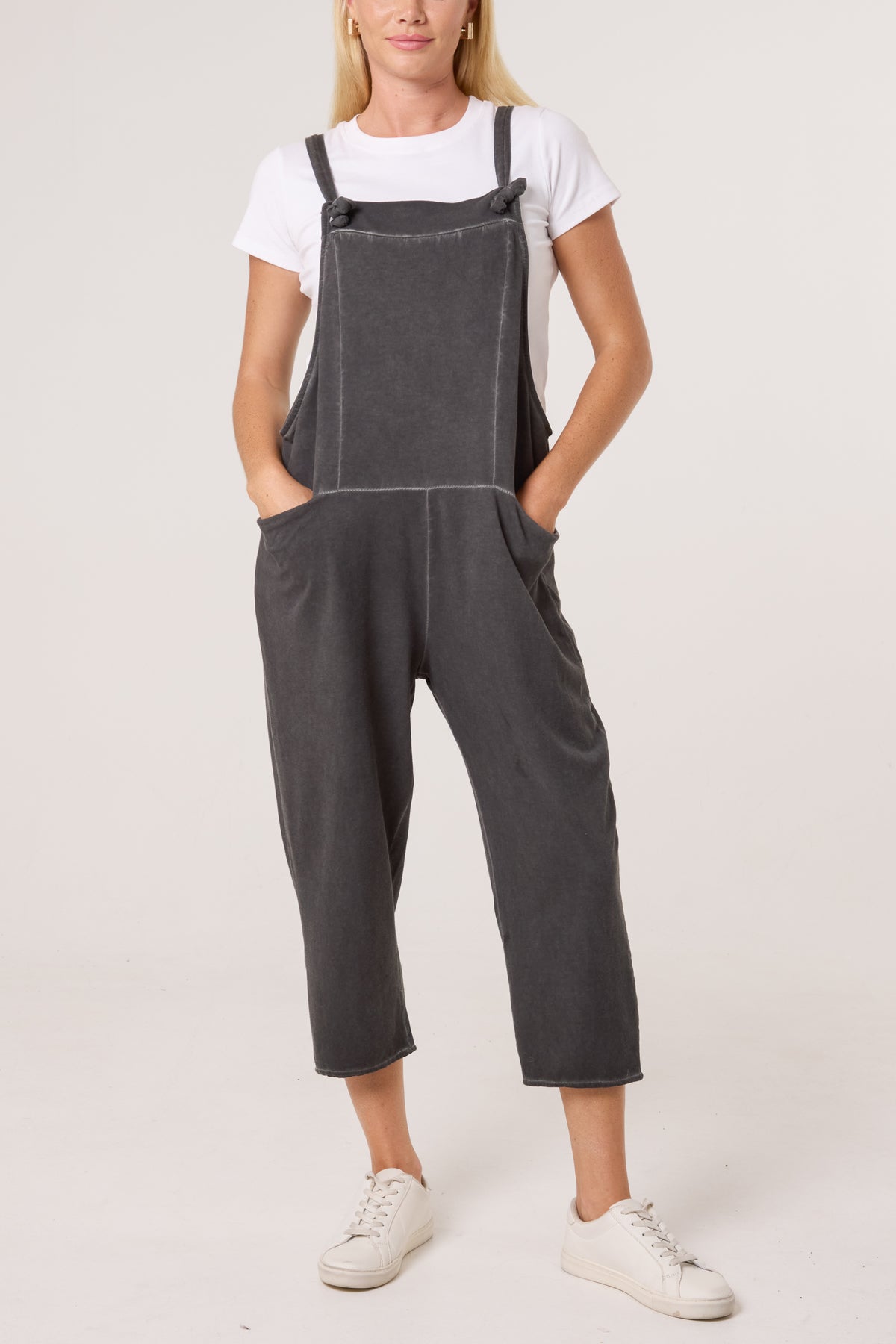 Stone Wash Dungarees