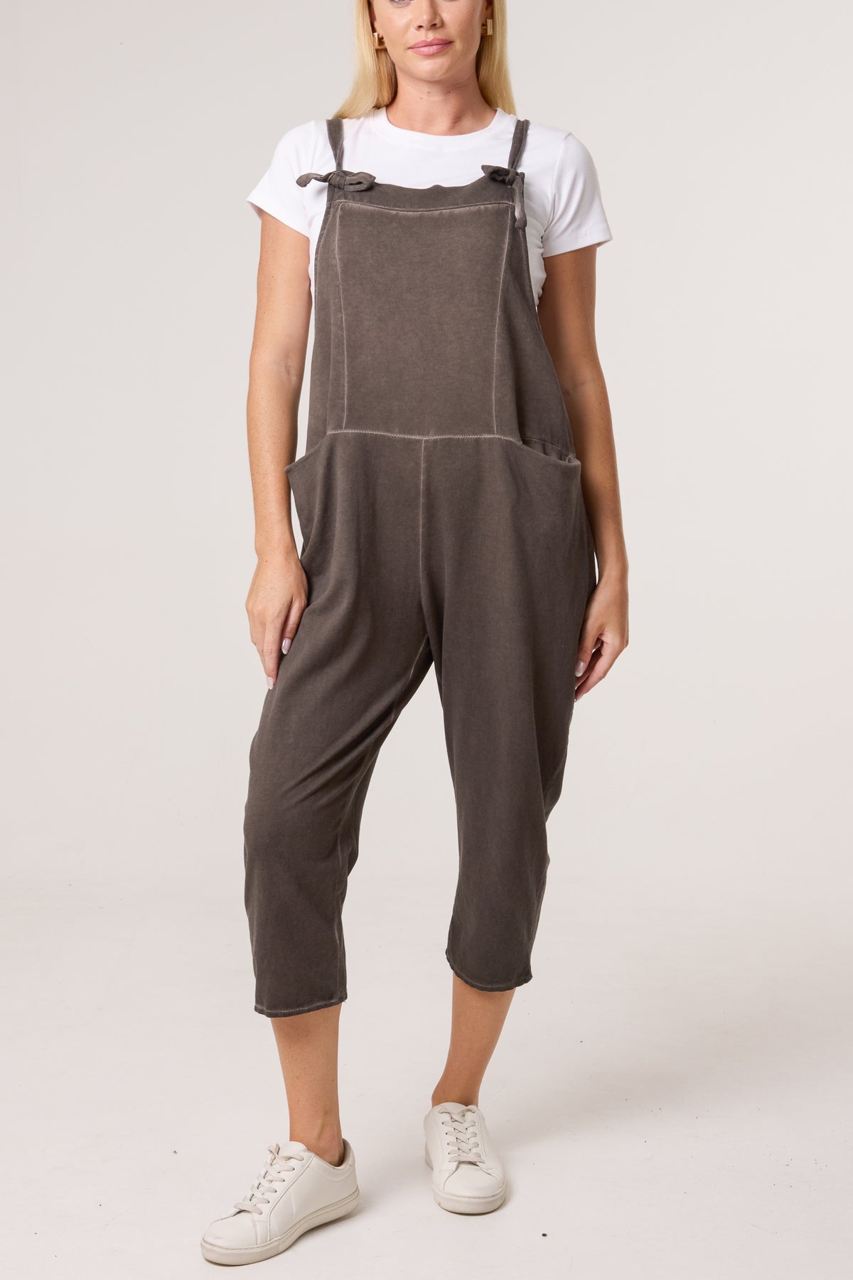 Stone Wash Dungarees