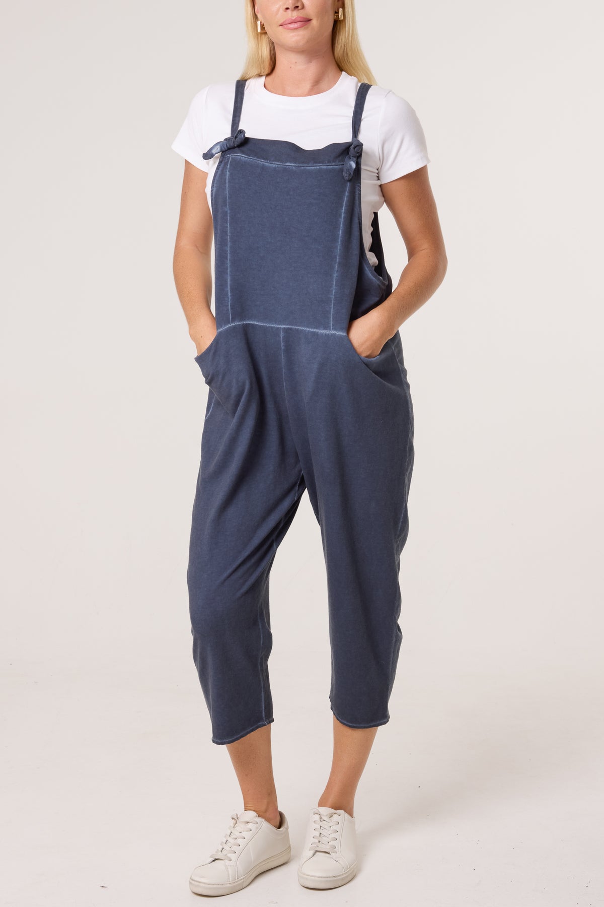 Stone Wash Dungarees