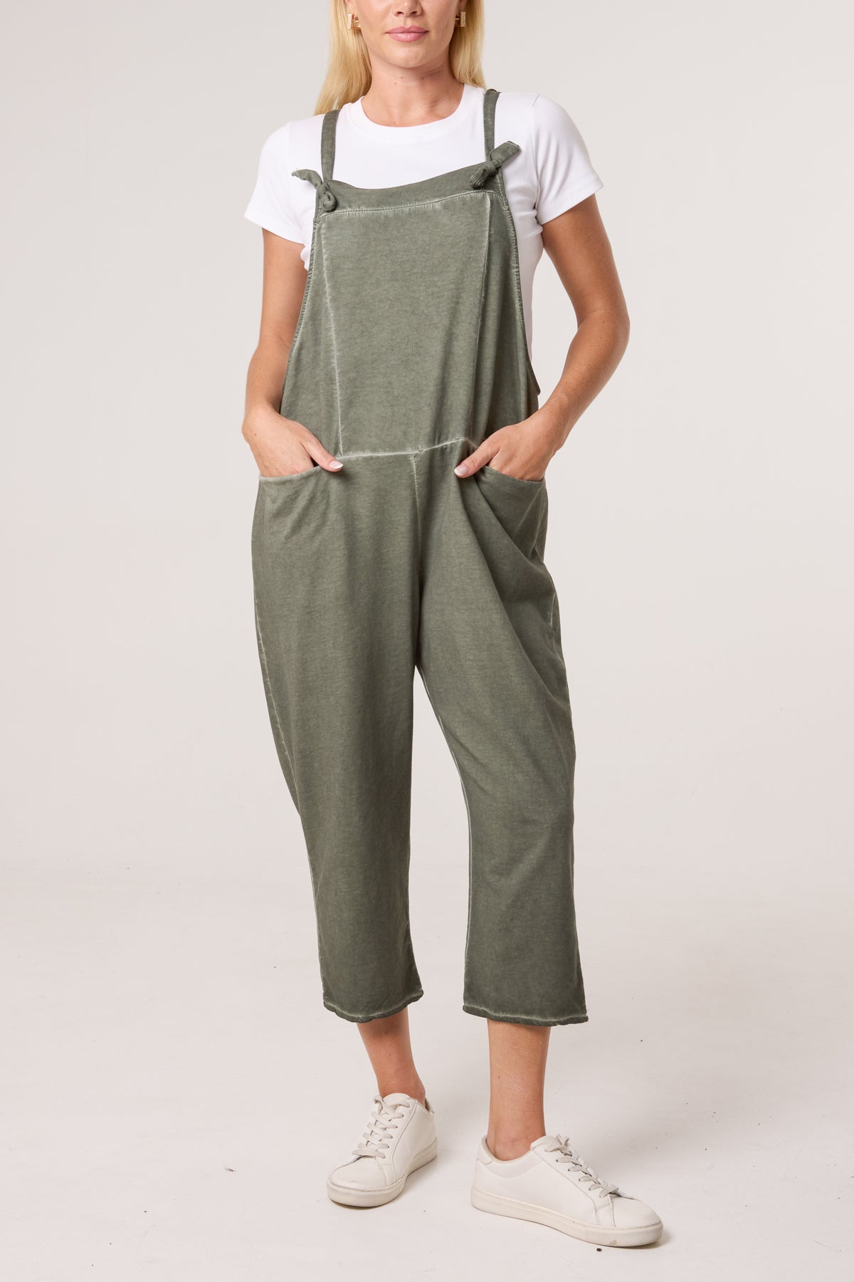 Stone Wash Dungarees