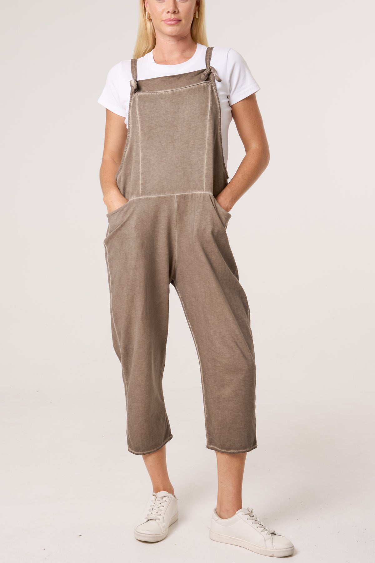 Stone Wash Dungarees