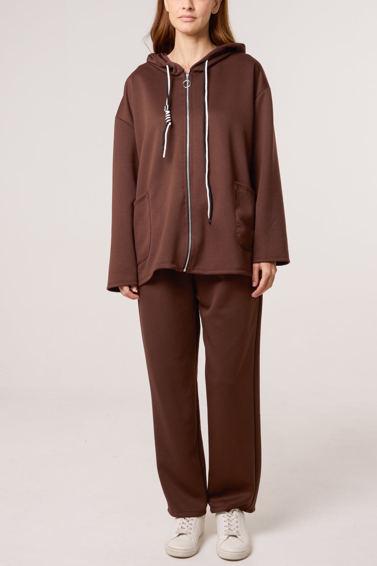 Zip Up Hoodie & Matching Trousers Set