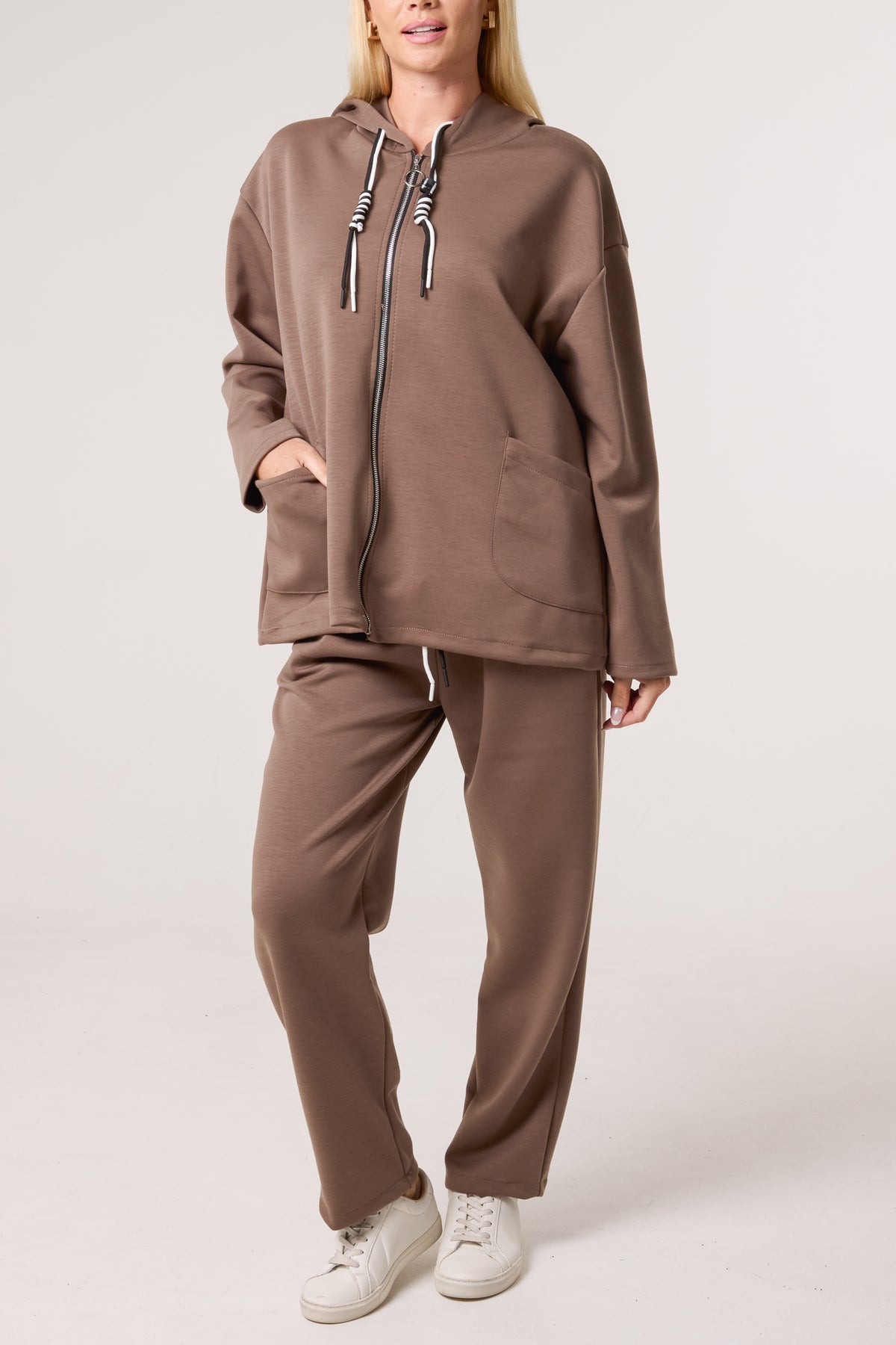 Zip Up Hoodie & Matching Trousers Set