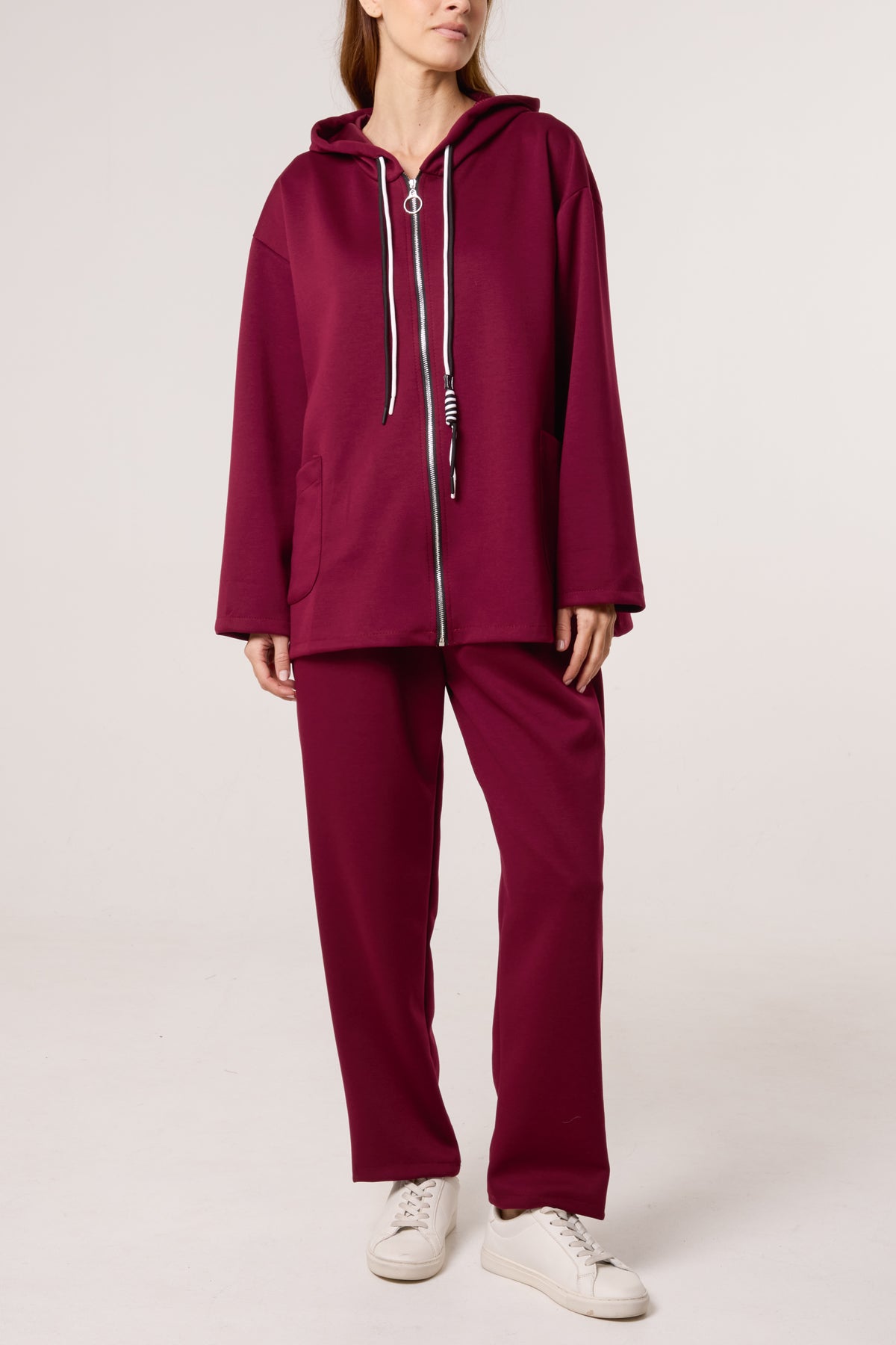 Zip Up Hoodie & Matching Trousers Set