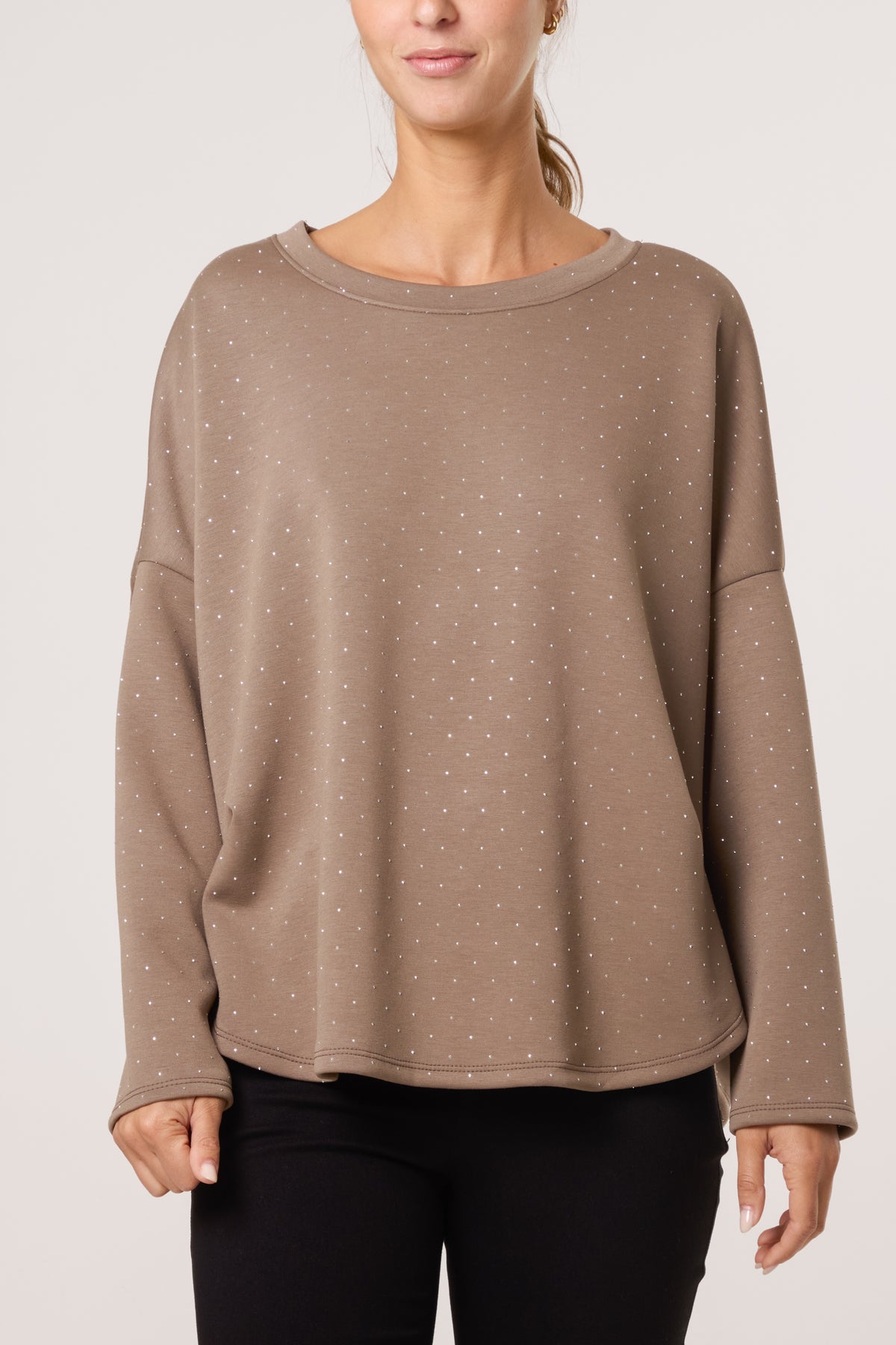 Diamante Soft Touch Sweatshirt