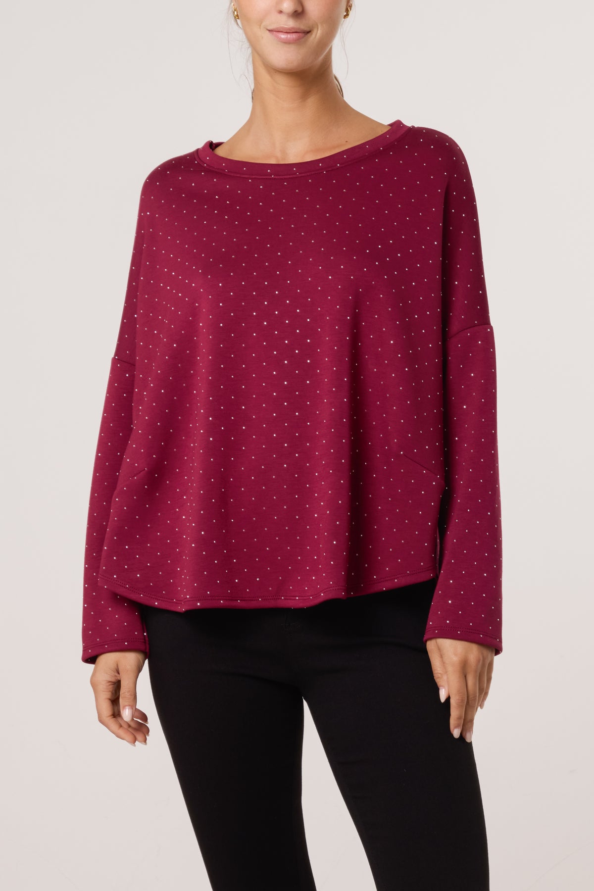 Diamante Soft Touch Sweatshirt