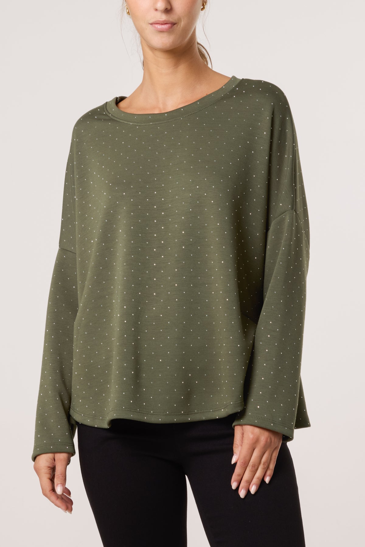 Diamante Soft Touch Sweatshirt