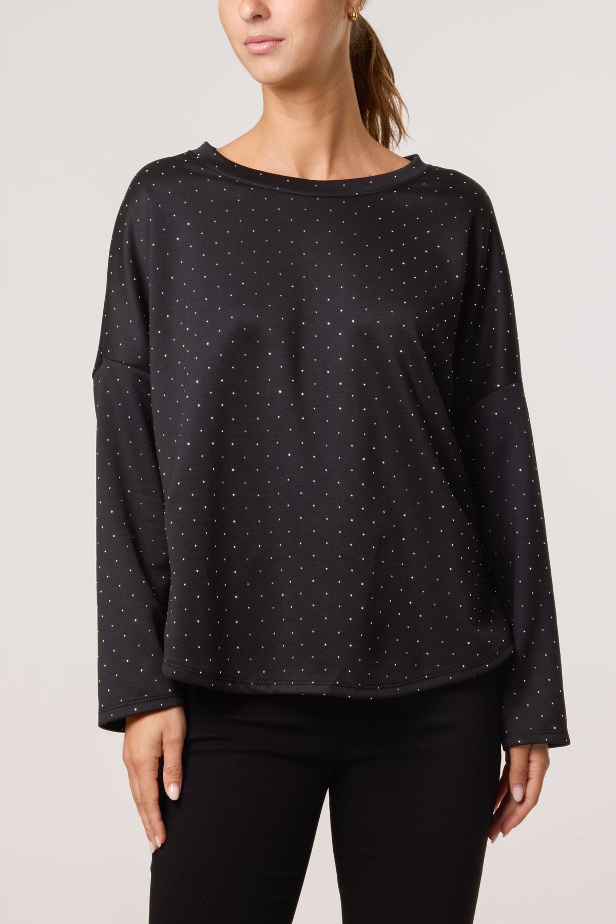 Diamante Soft Touch Sweatshirt