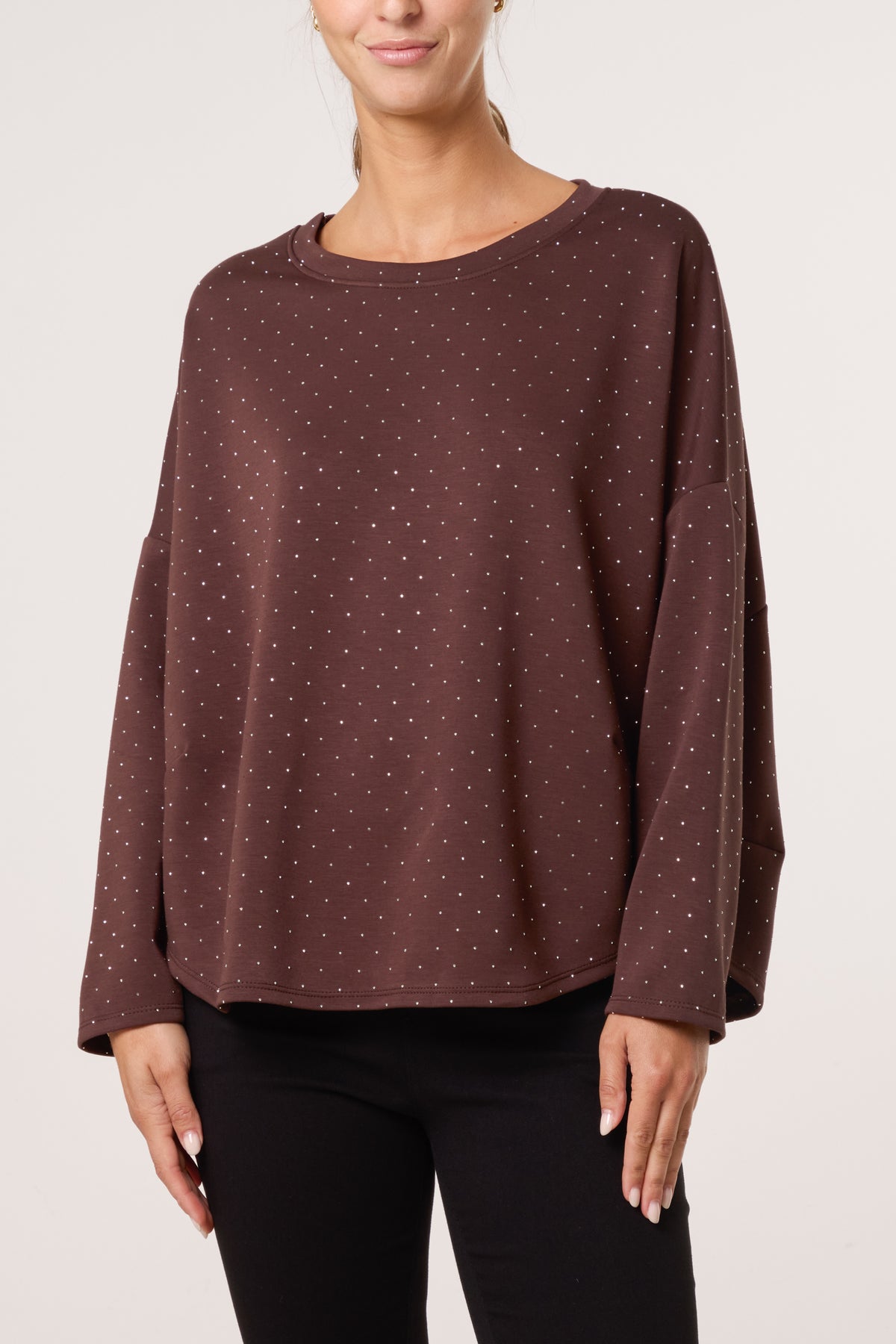 Diamante Soft Touch Sweatshirt