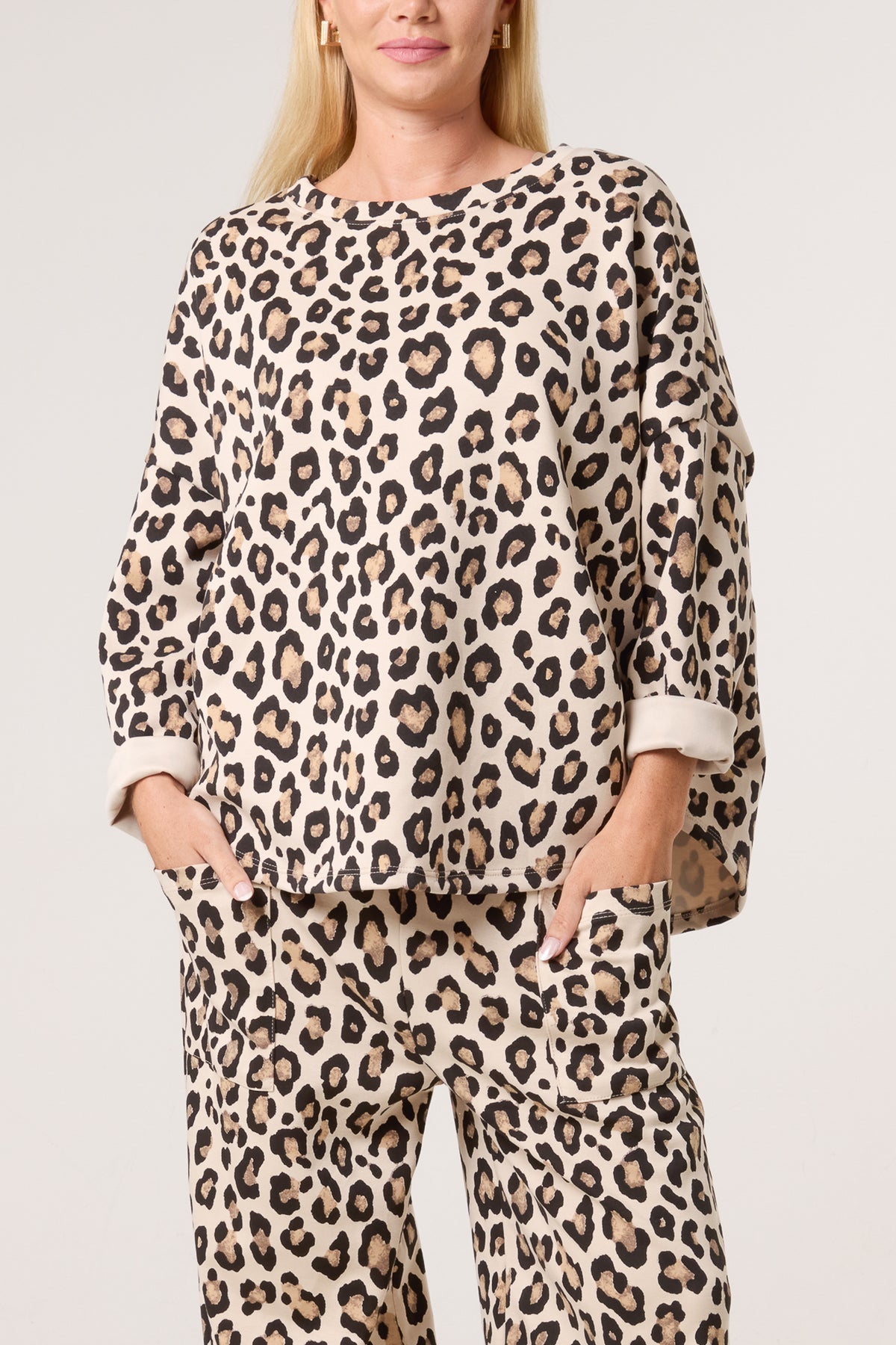 Leopard Print Sweatshirt