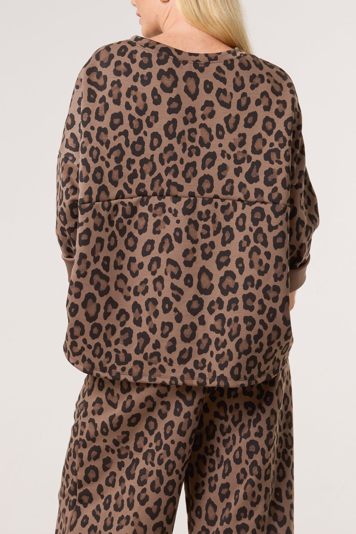 Leopard Print Sweatshirt