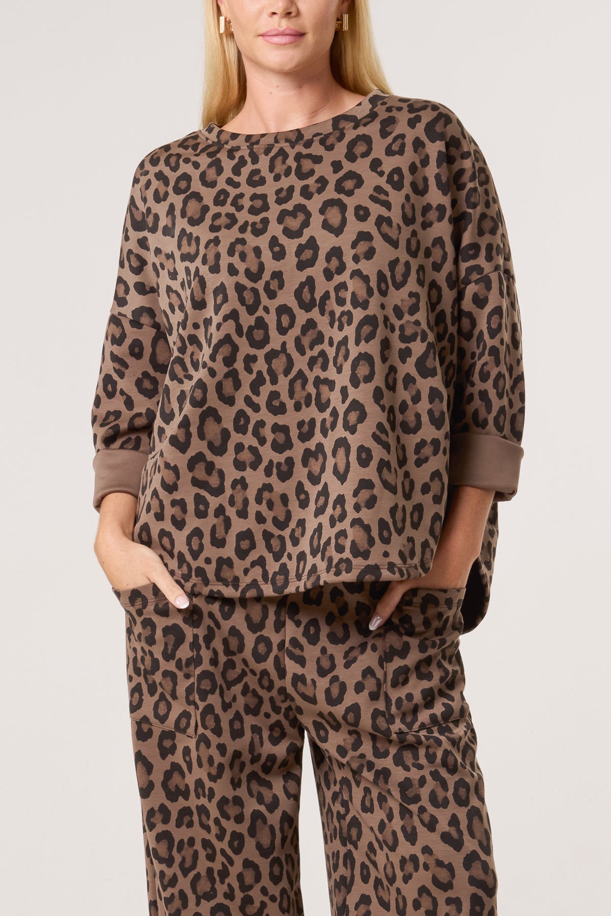 Leopard Print Sweatshirt
