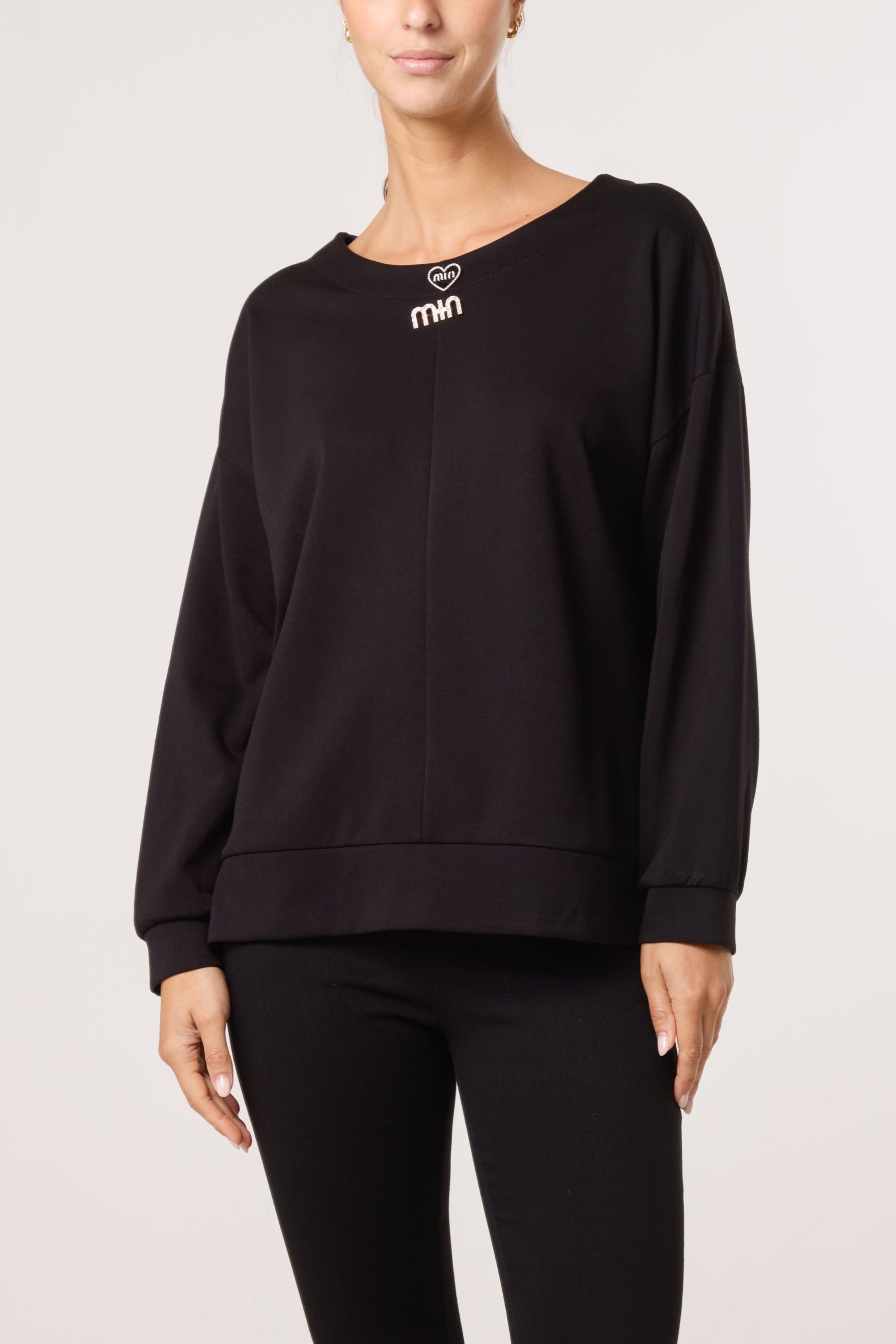 Round Neck Soft Touch Sweatshirt