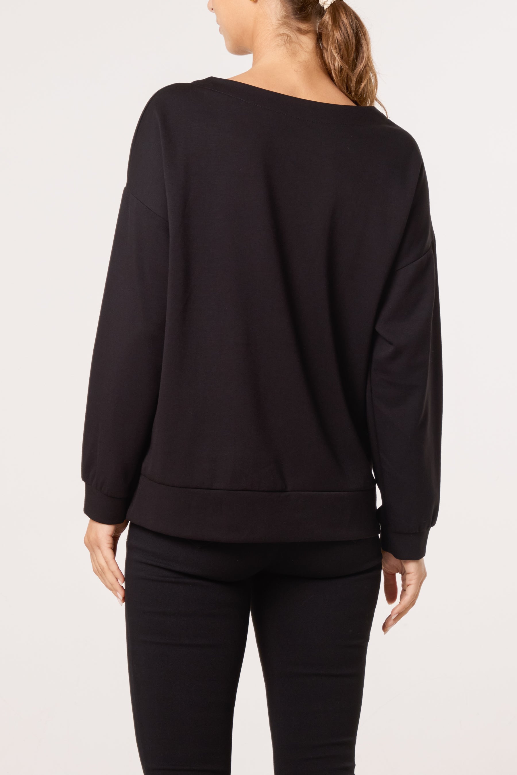 Round Neck Soft Touch Sweatshirt