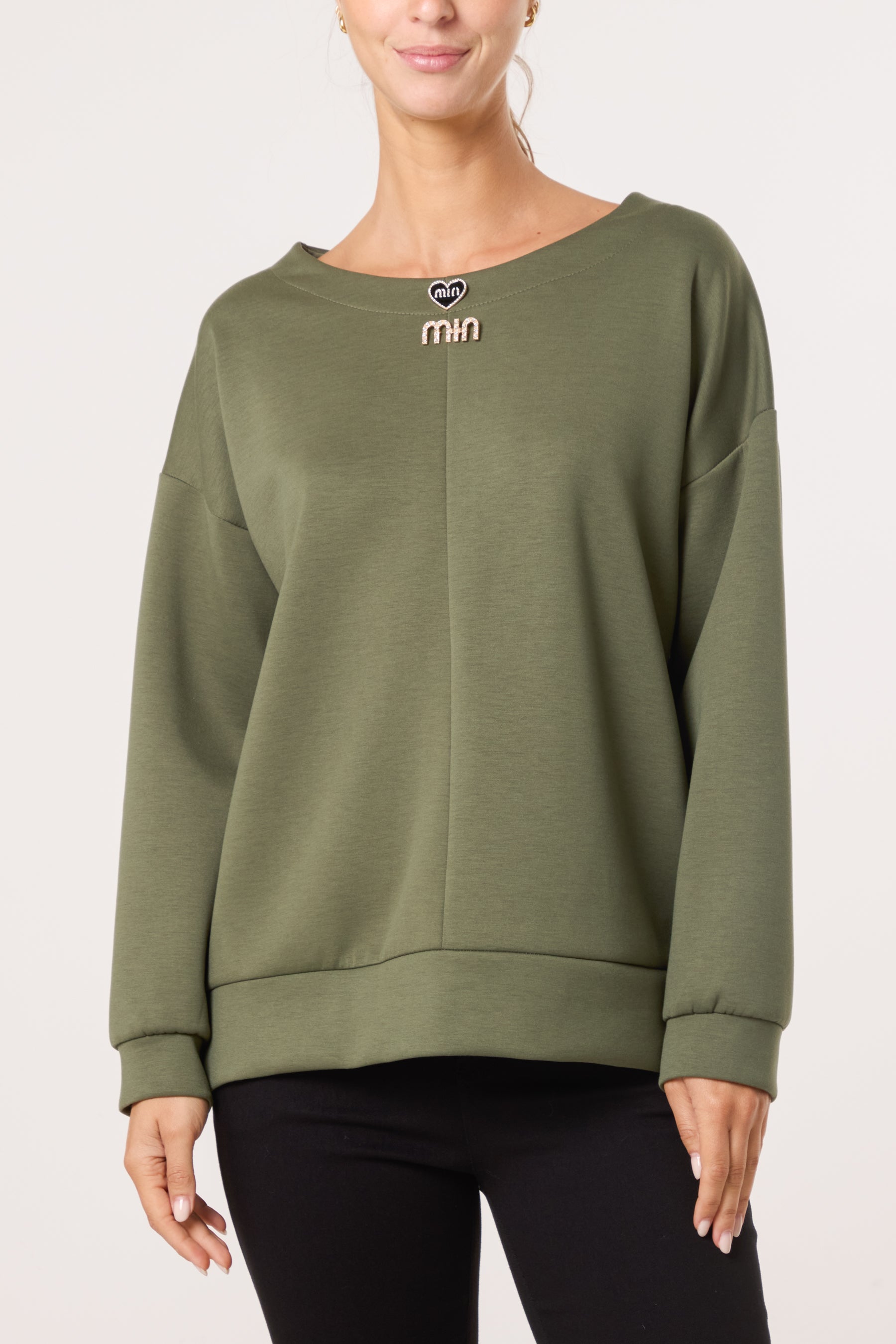 Round Neck Soft Touch Sweatshirt
