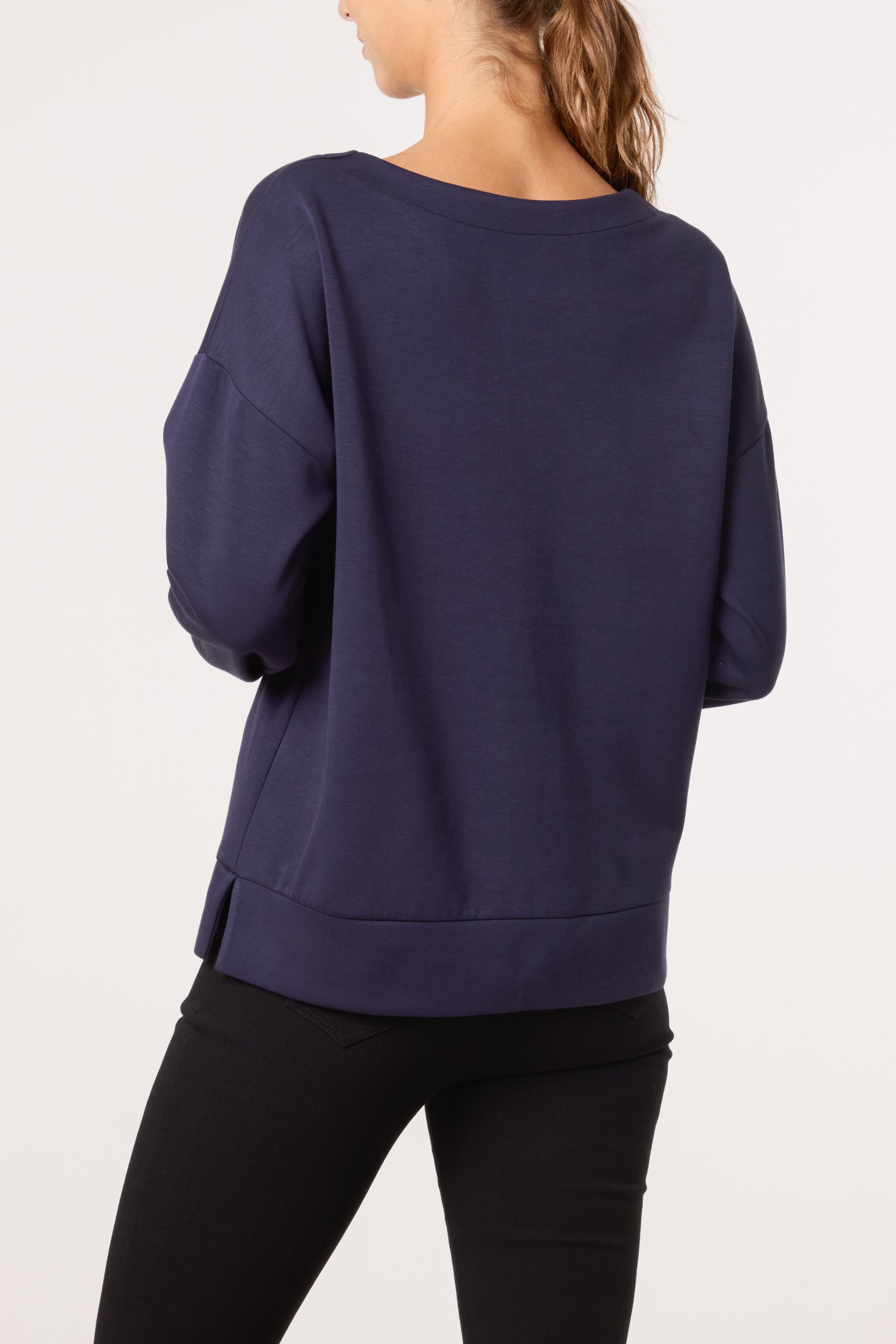 Round Neck Soft Touch Sweatshirt