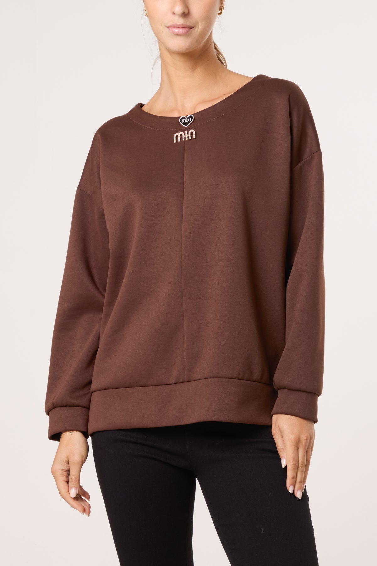 Round Neck Soft Touch Sweatshirt