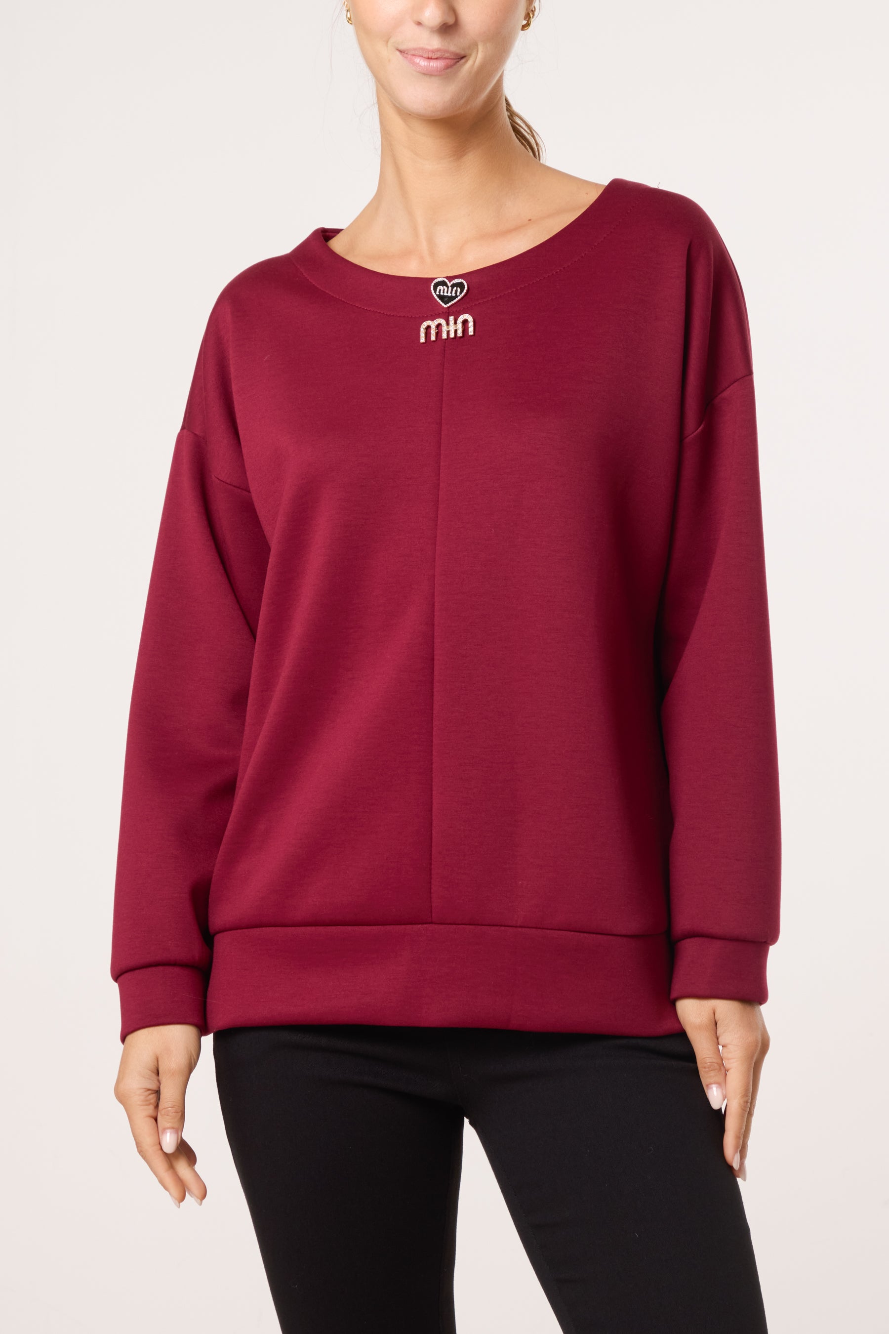 Round Neck Soft Touch Sweatshirt
