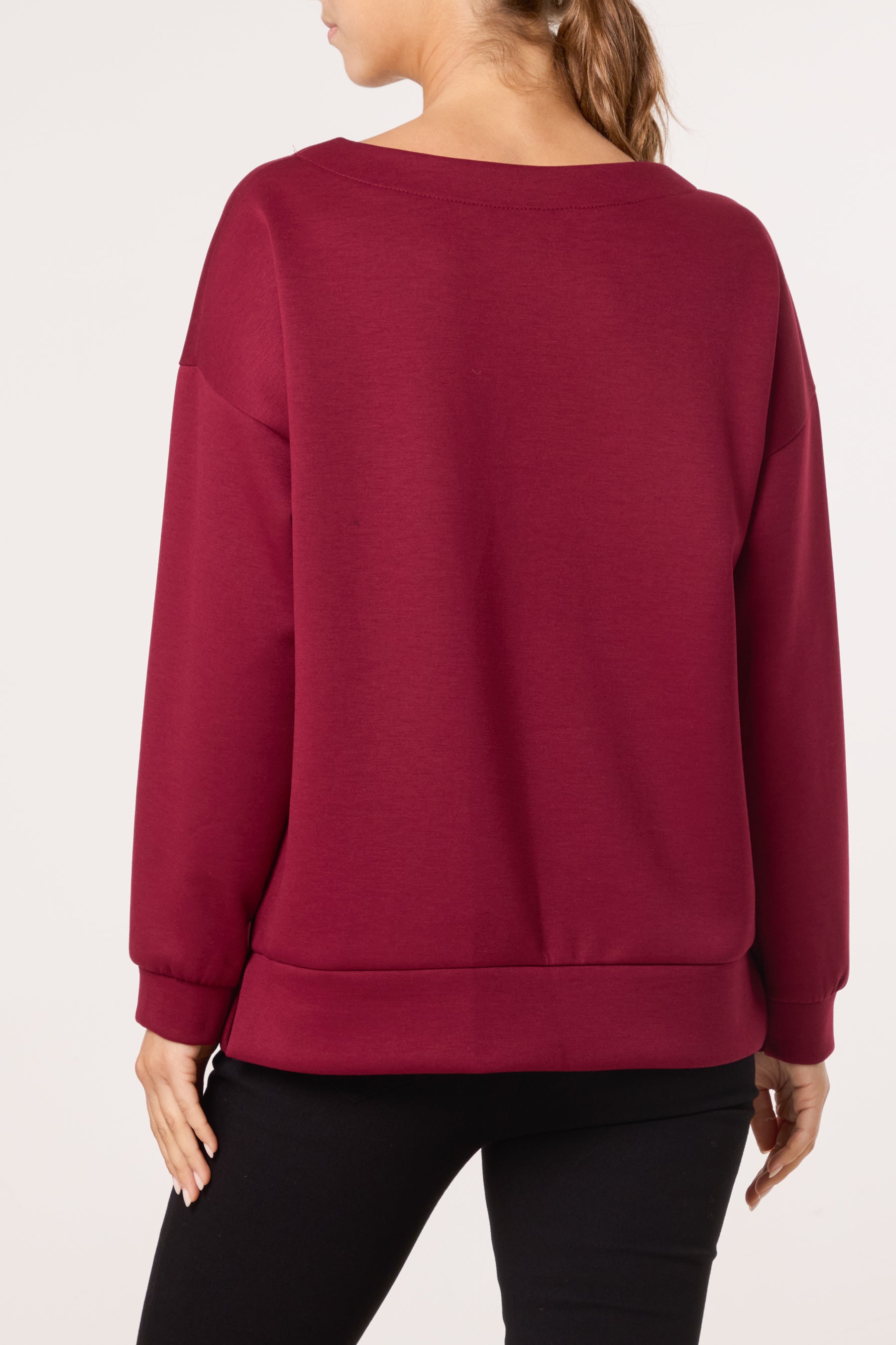 Round Neck Soft Touch Sweatshirt
