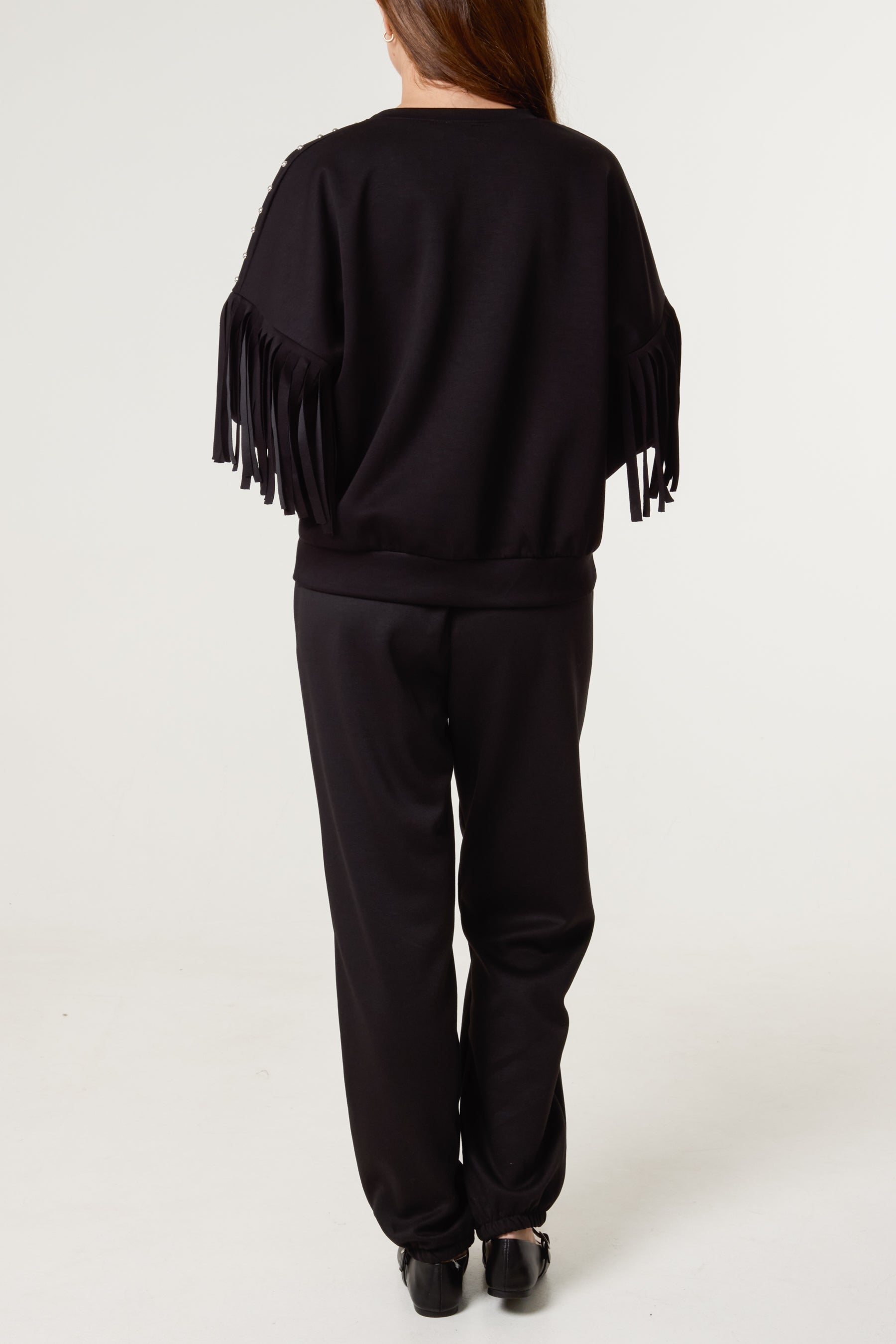 Fringed & Studded Tracksuit