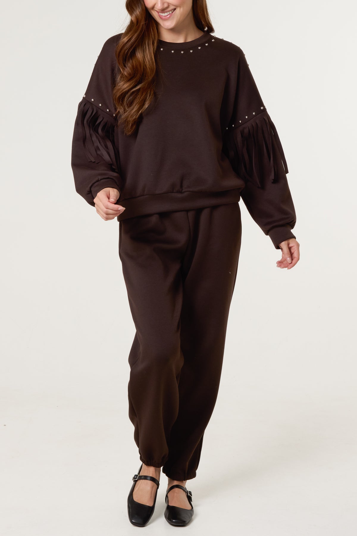 Fringed & Studded Tracksuit