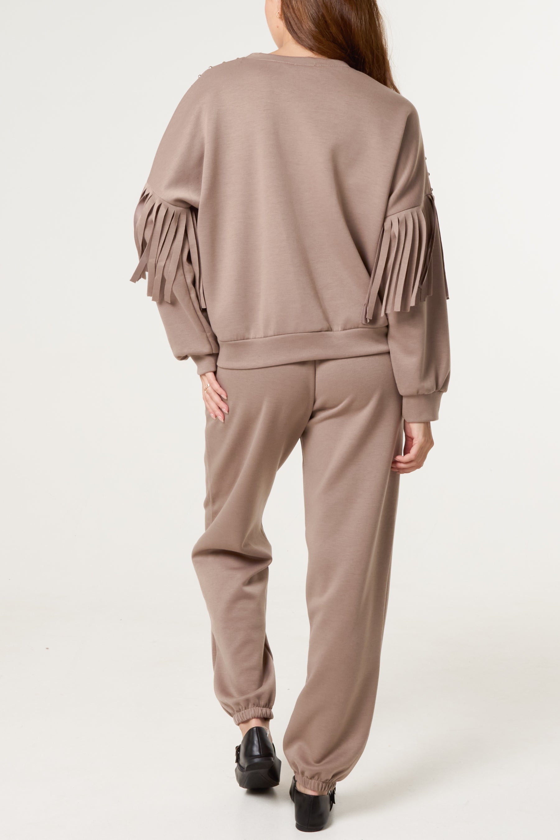 Fringed & Studded Tracksuit