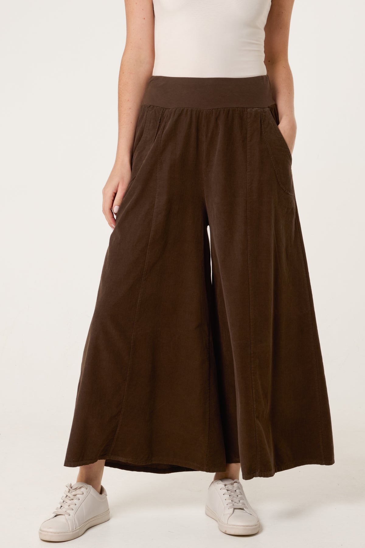 Baby Corduroy Wide Leg Trouser