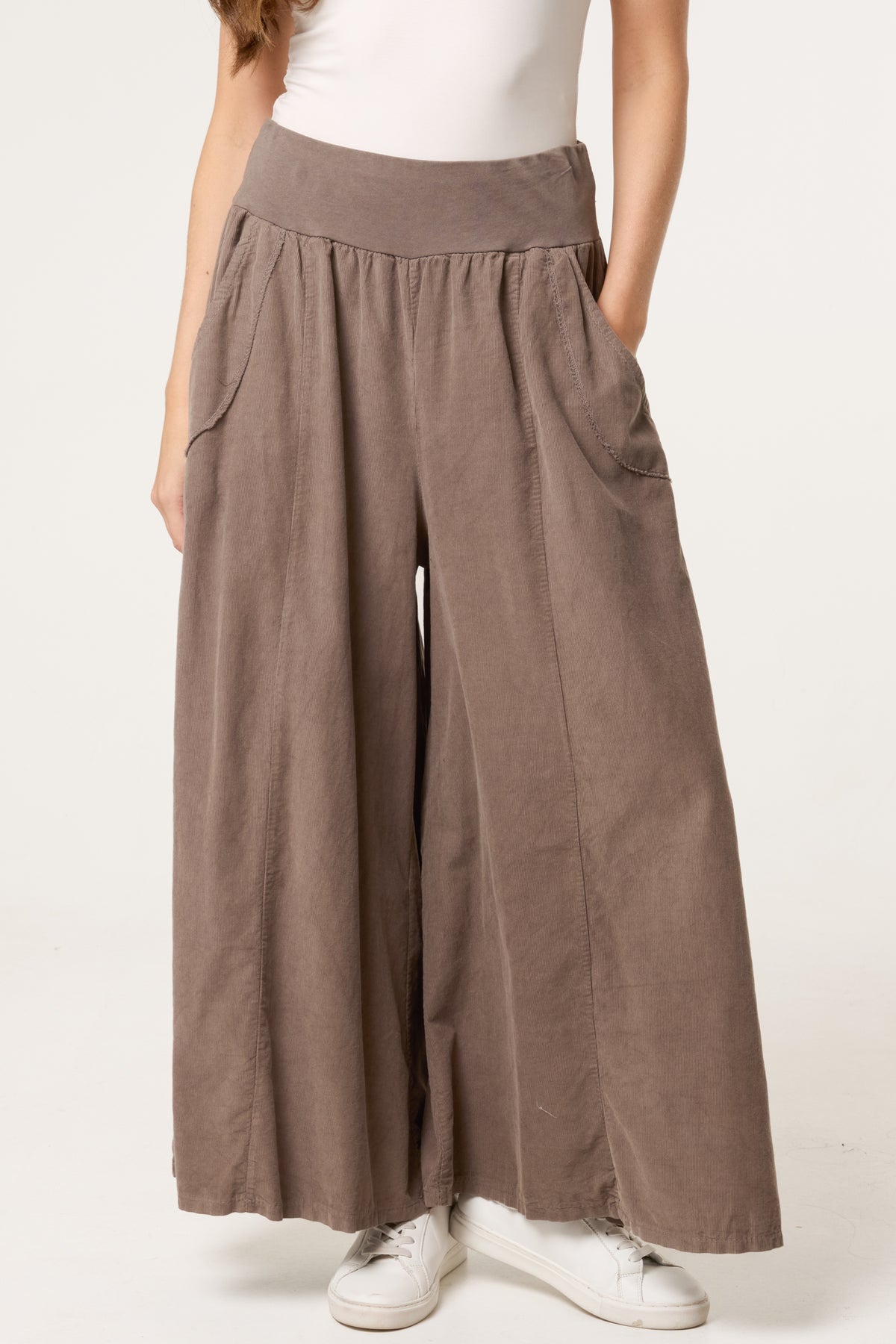 Baby Corduroy Wide Leg Trouser