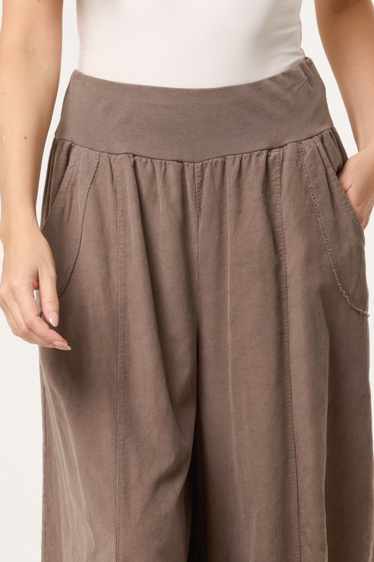 Baby Corduroy Wide Leg Trouser