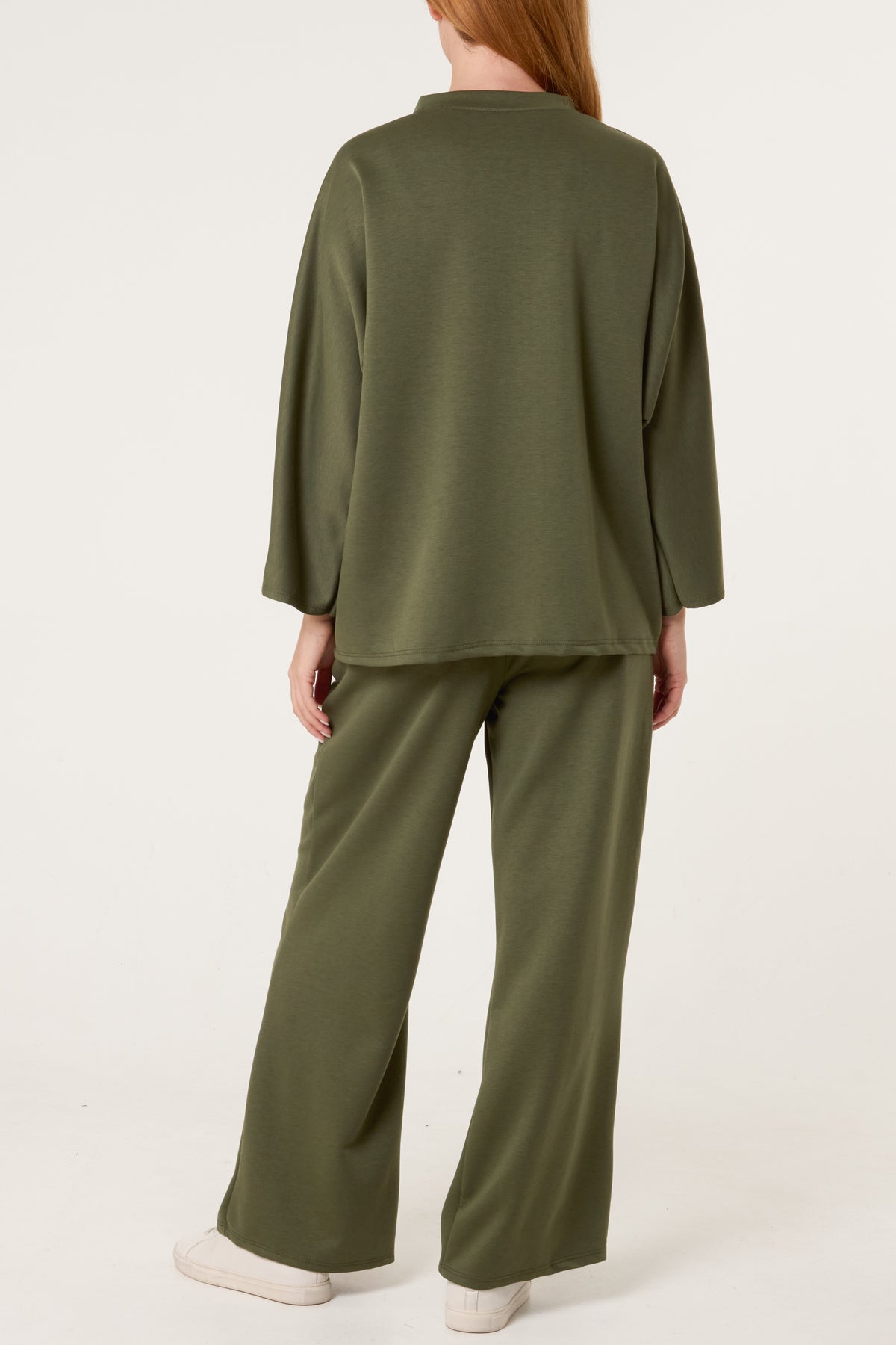 Gold Button Soft Touch Tracksuit