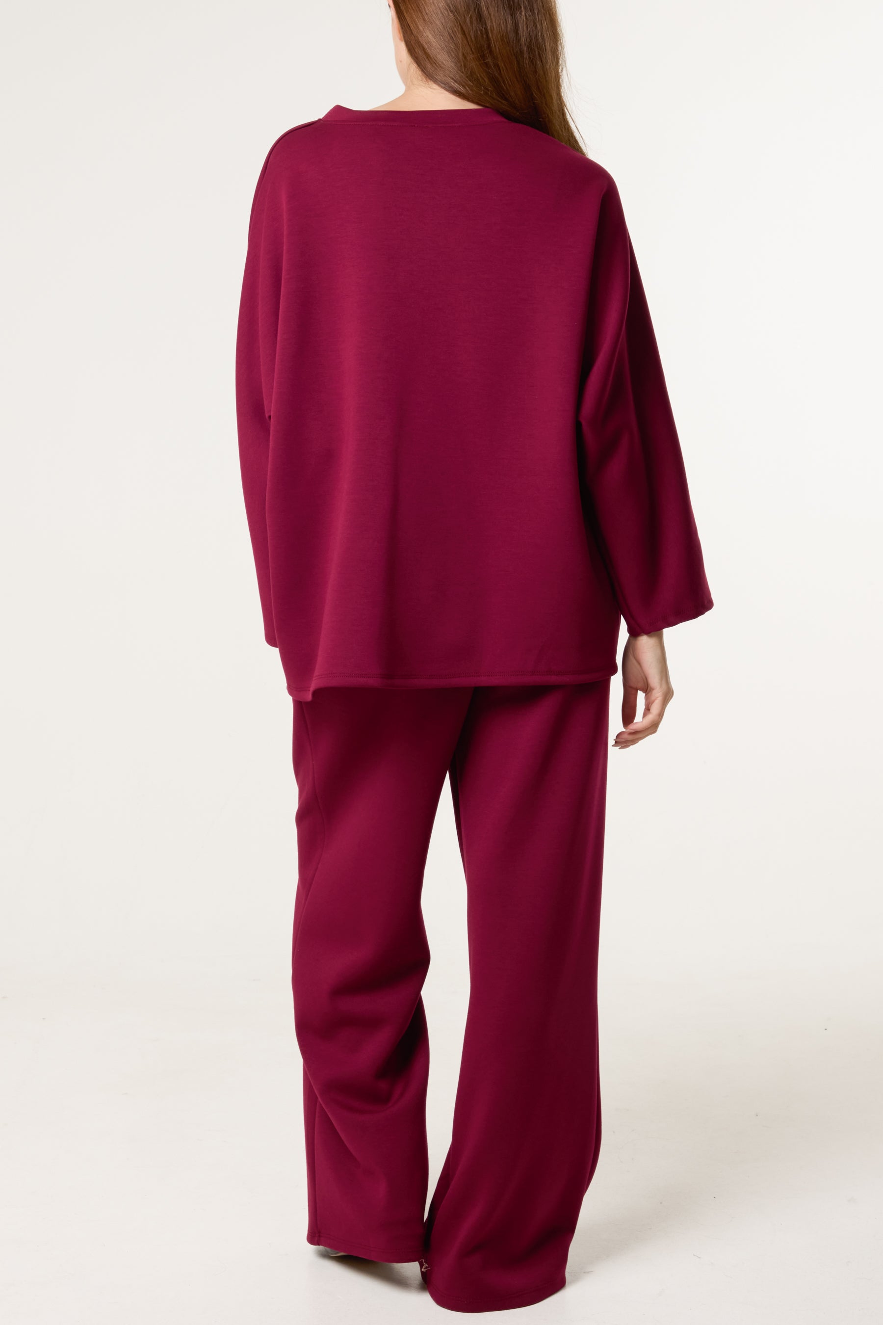 Gold Button Soft Touch Tracksuit