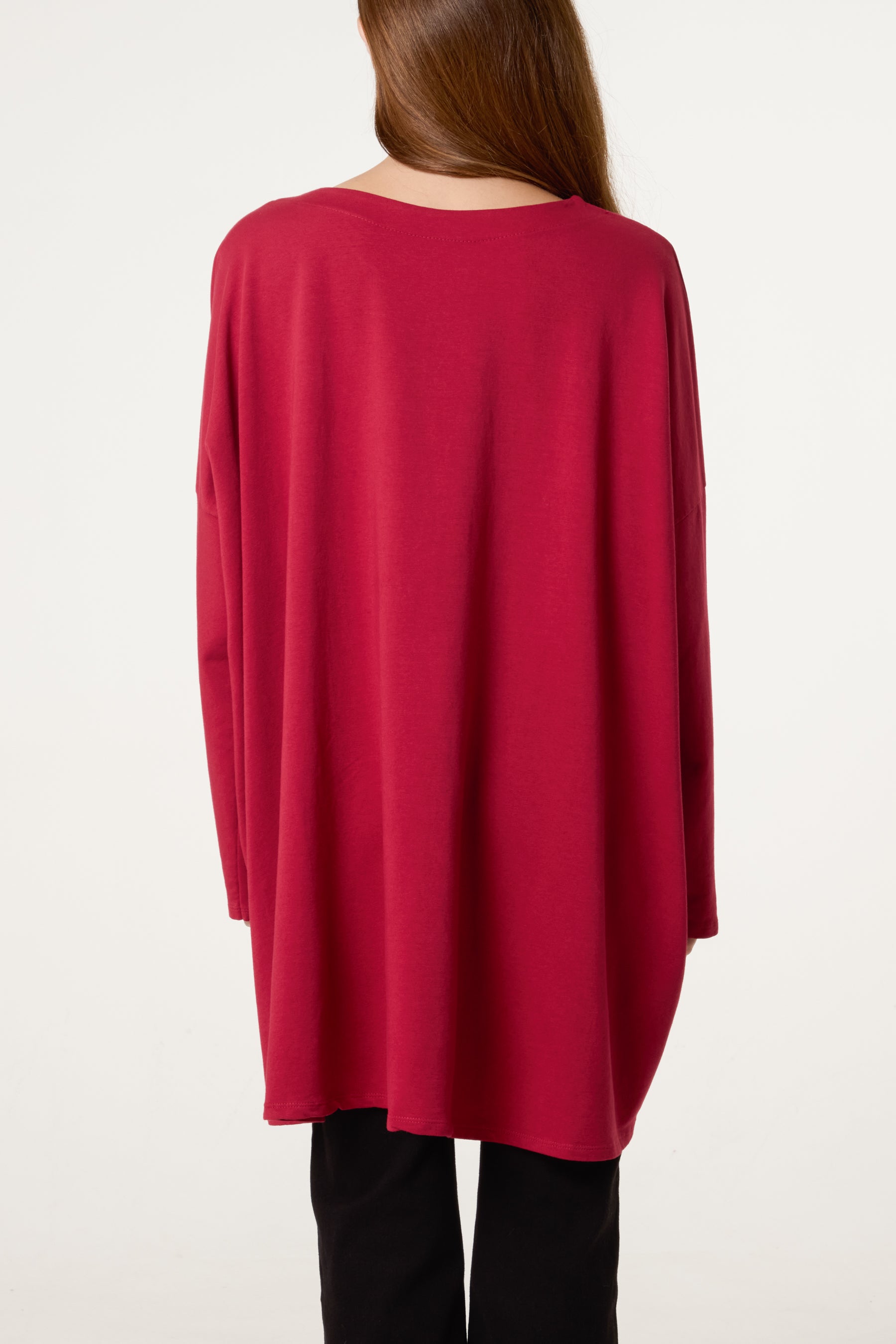 Sequin Star Cotton Blend Sweat Top
