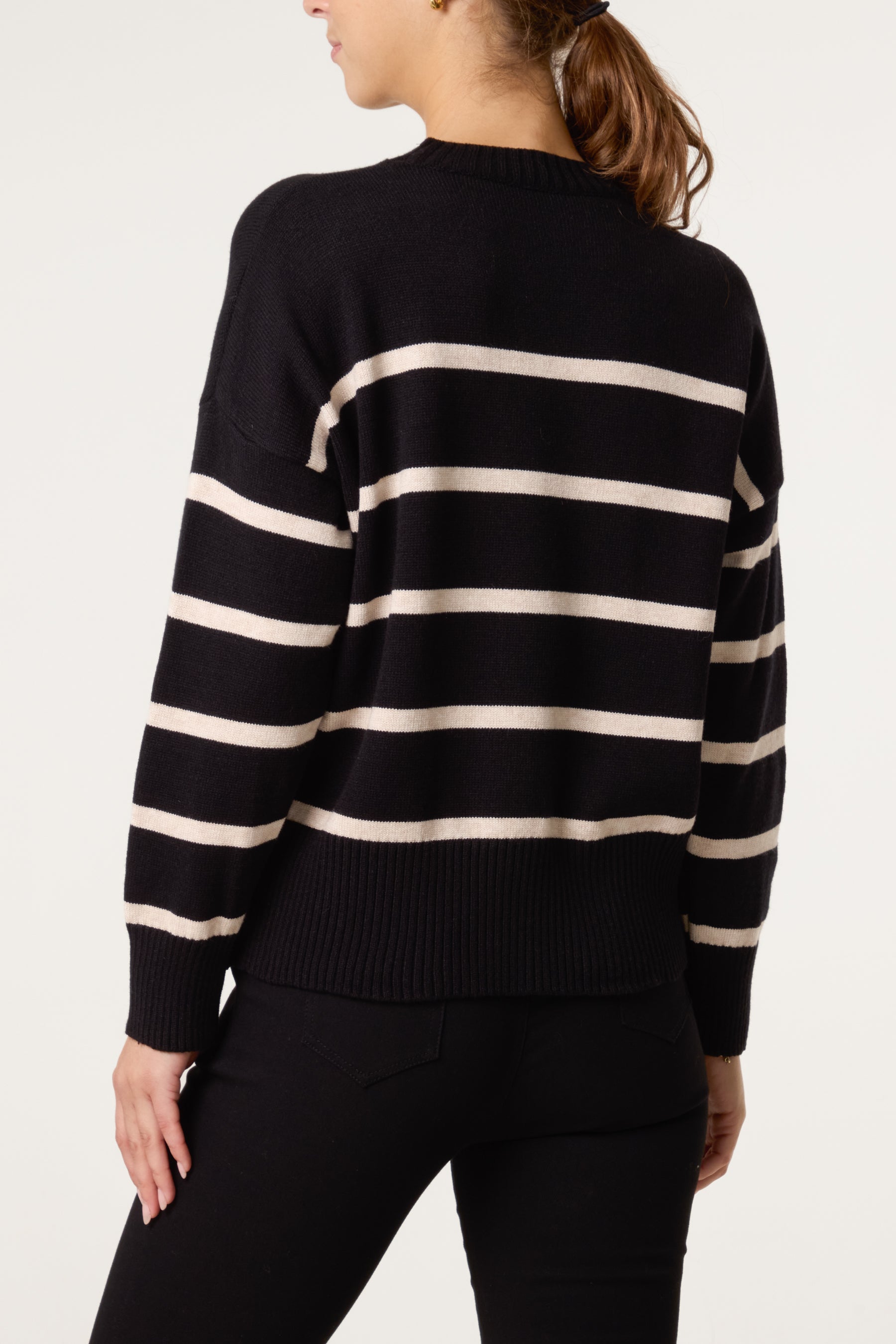 Round Neck Stripe Jumper