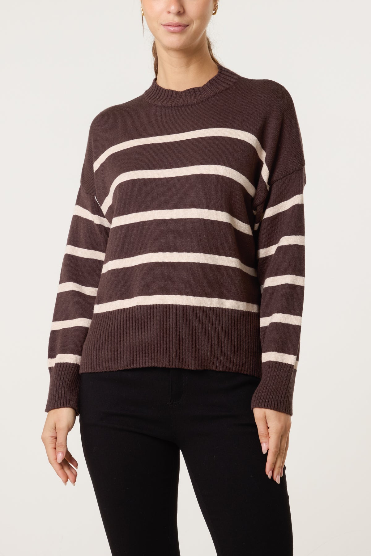 Round Neck Stripe Jumper