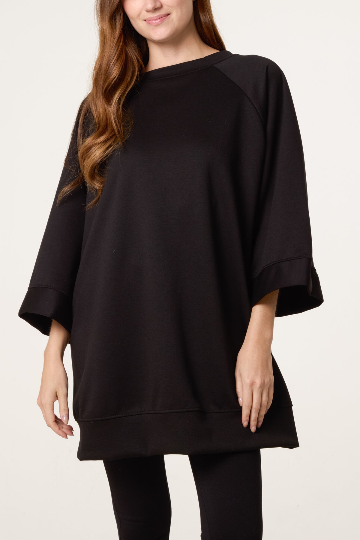 Wide Sleeve Soft Touch Sweatshirt