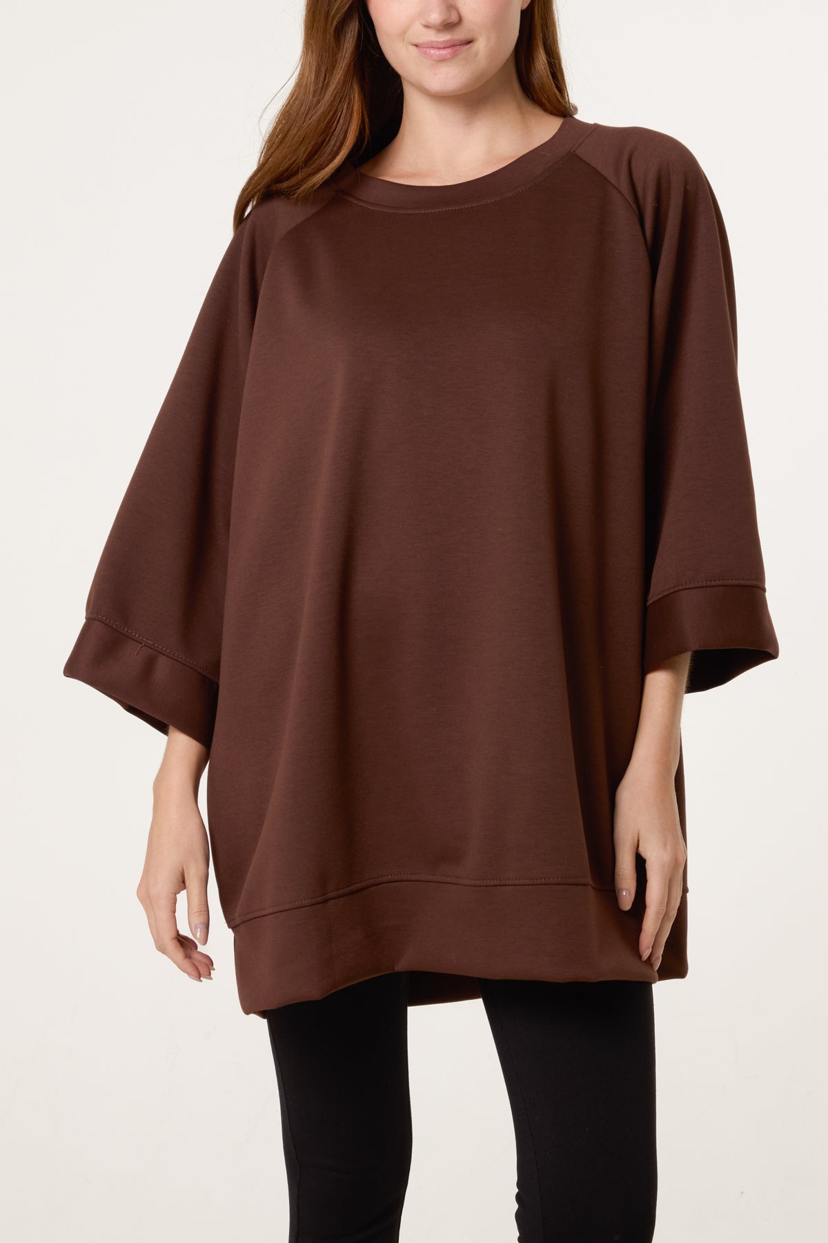 Wide Sleeve Soft Touch Sweatshirt