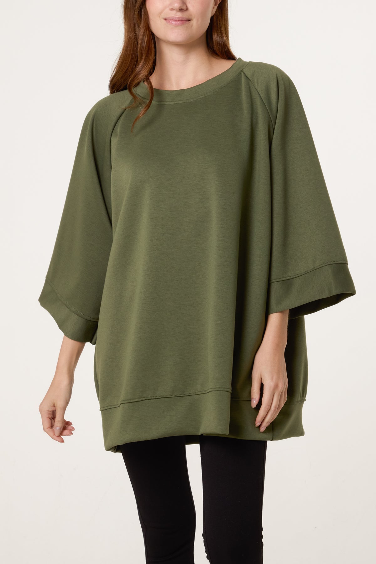 Wide Sleeve Soft Touch Sweatshirt