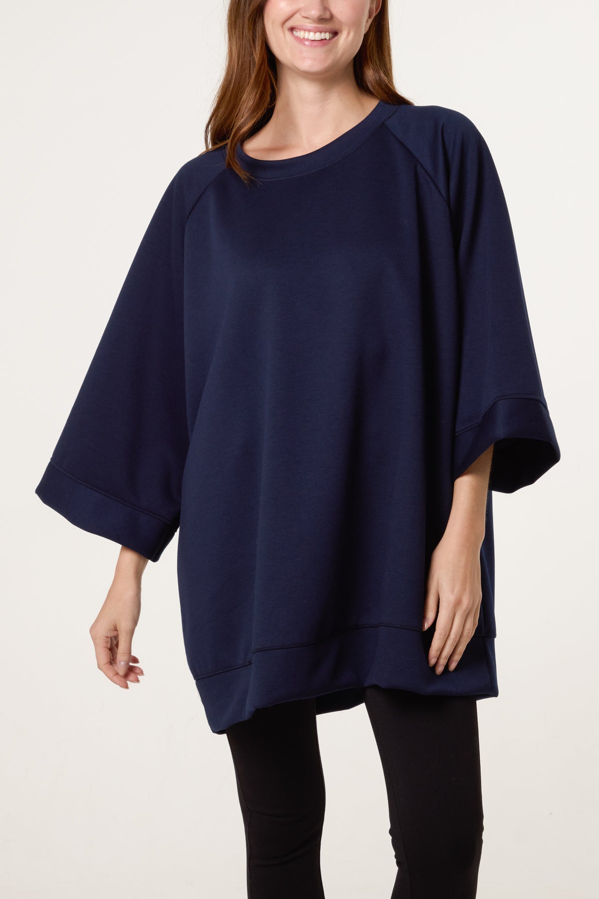 Wide Sleeve Soft Touch Sweatshirt
