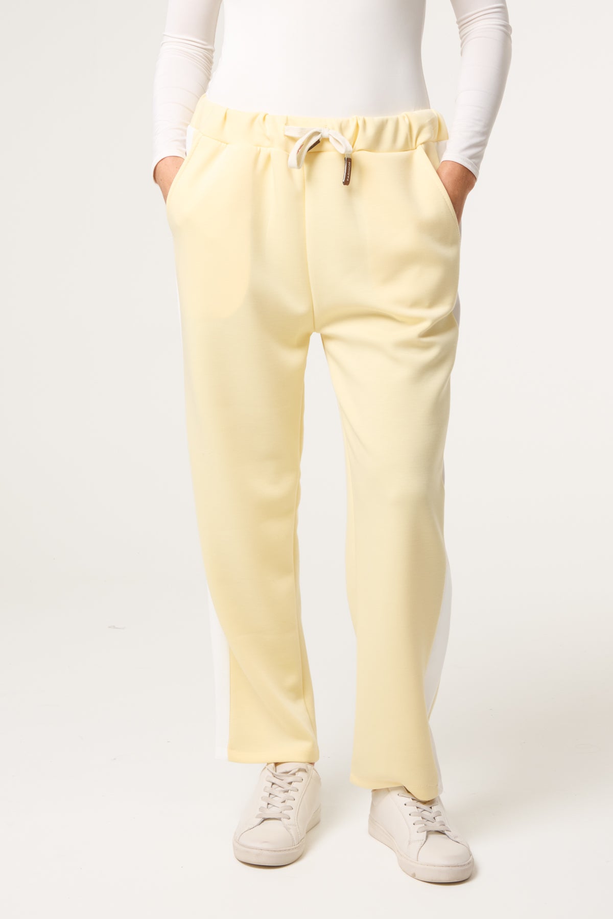 Side Stripe Drawstring Sweat Trousers