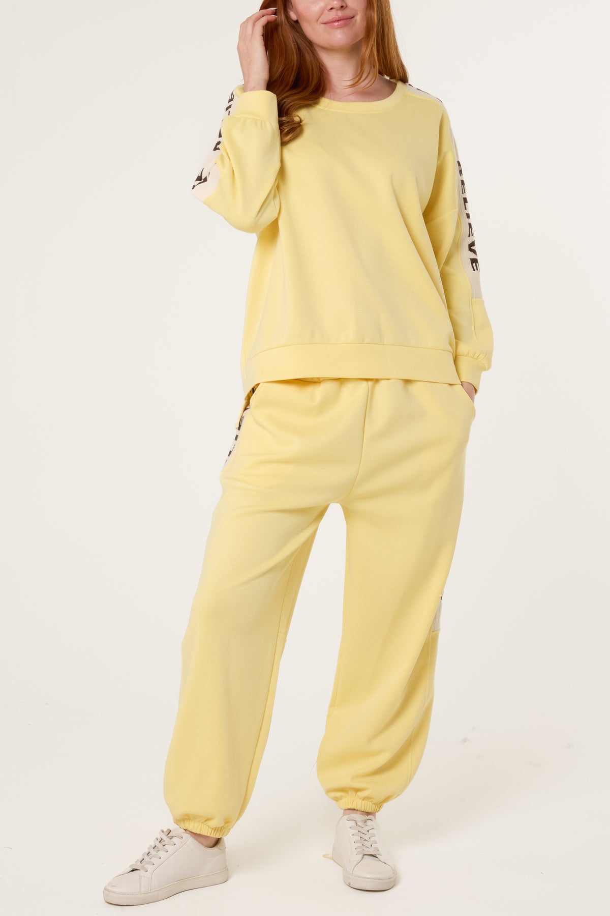 "Believe" Side Detail Tracksuit